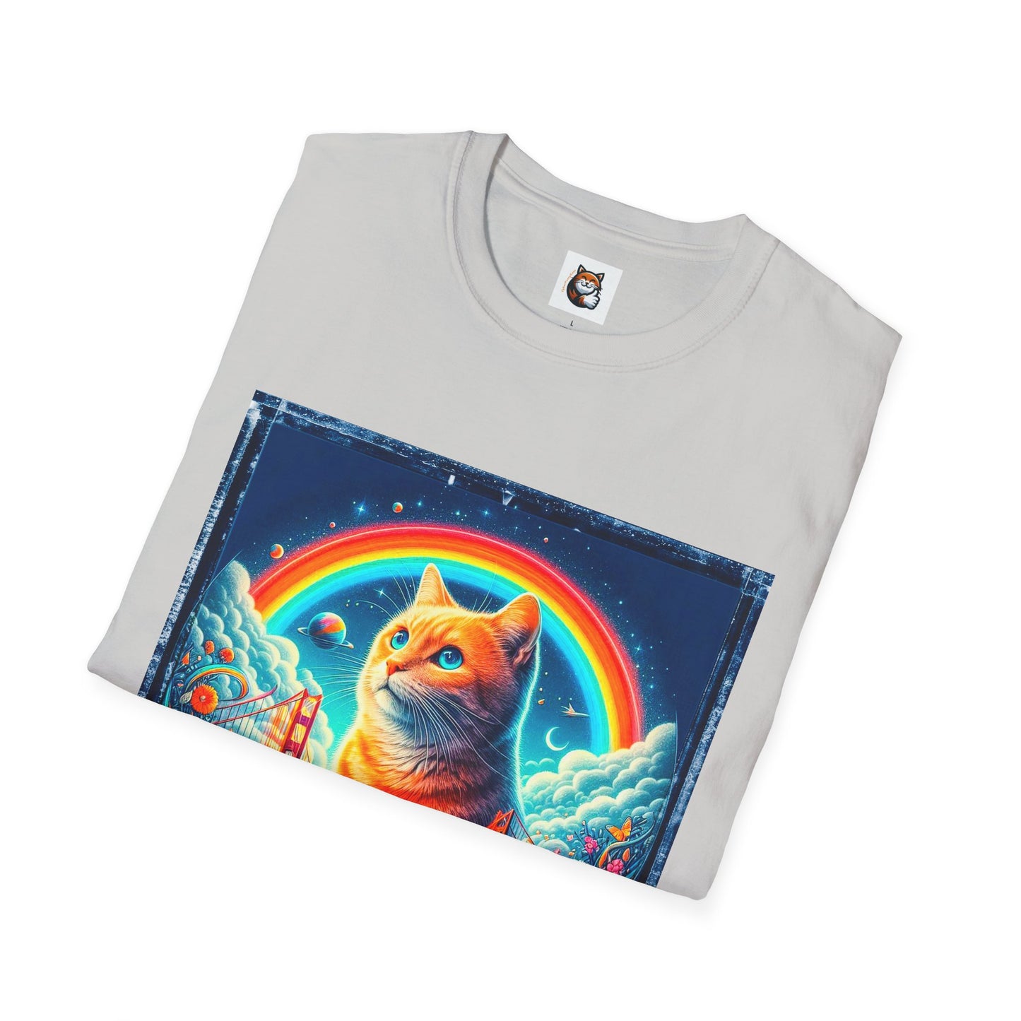 Domestic Cat Unisex Softstyle T-Shirt
