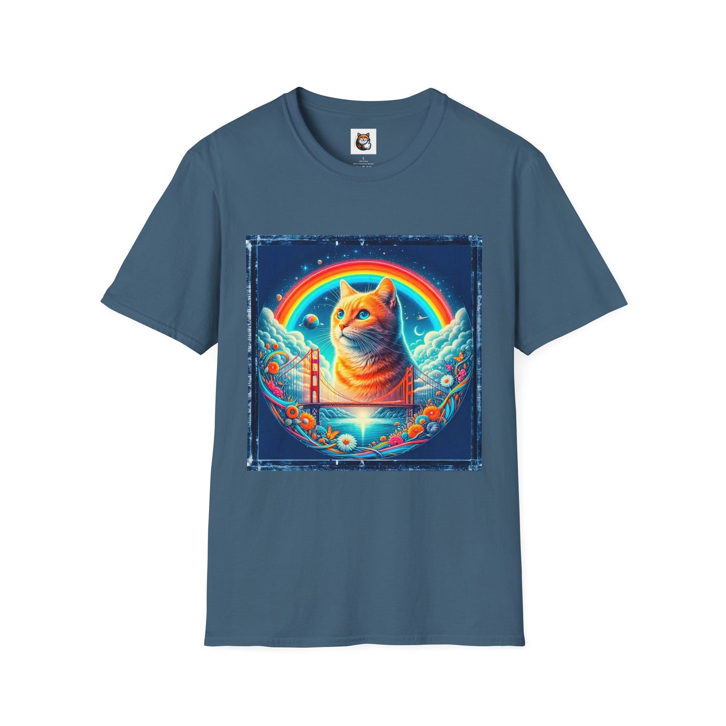 Domestic Cat Unisex Softstyle T-Shirt