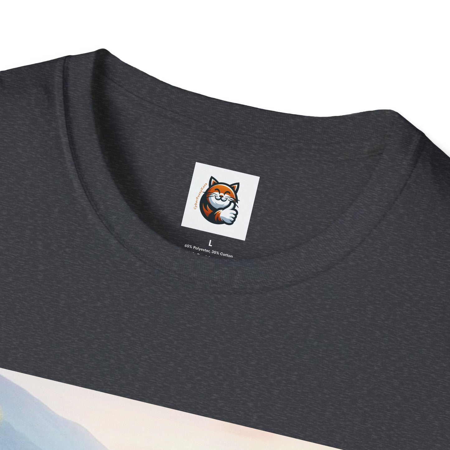 Wacky Norwegian Forest Cat Unisex Softstyle T-Shirt