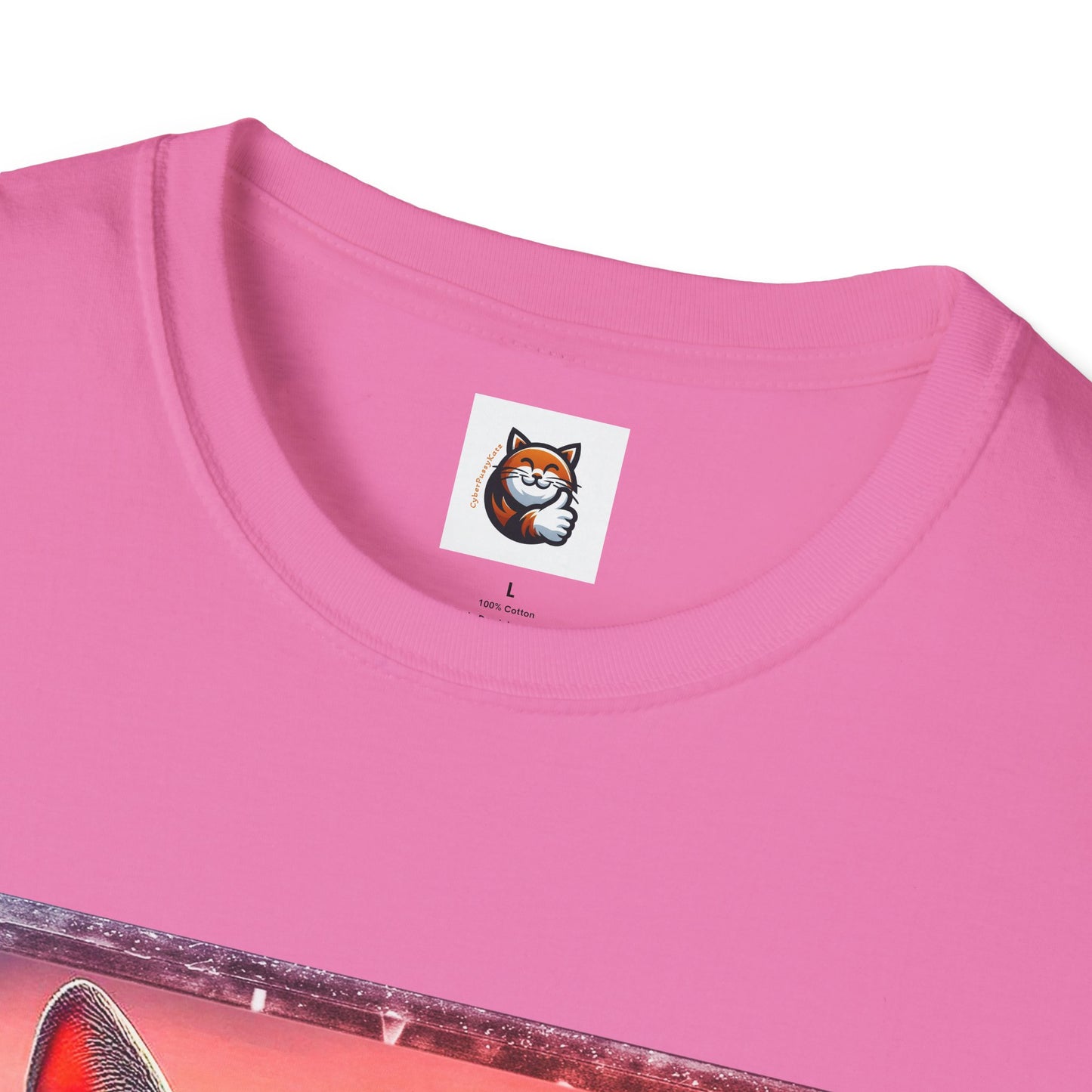 Devon Rex Cat Unisex Softstyle T-Shirt