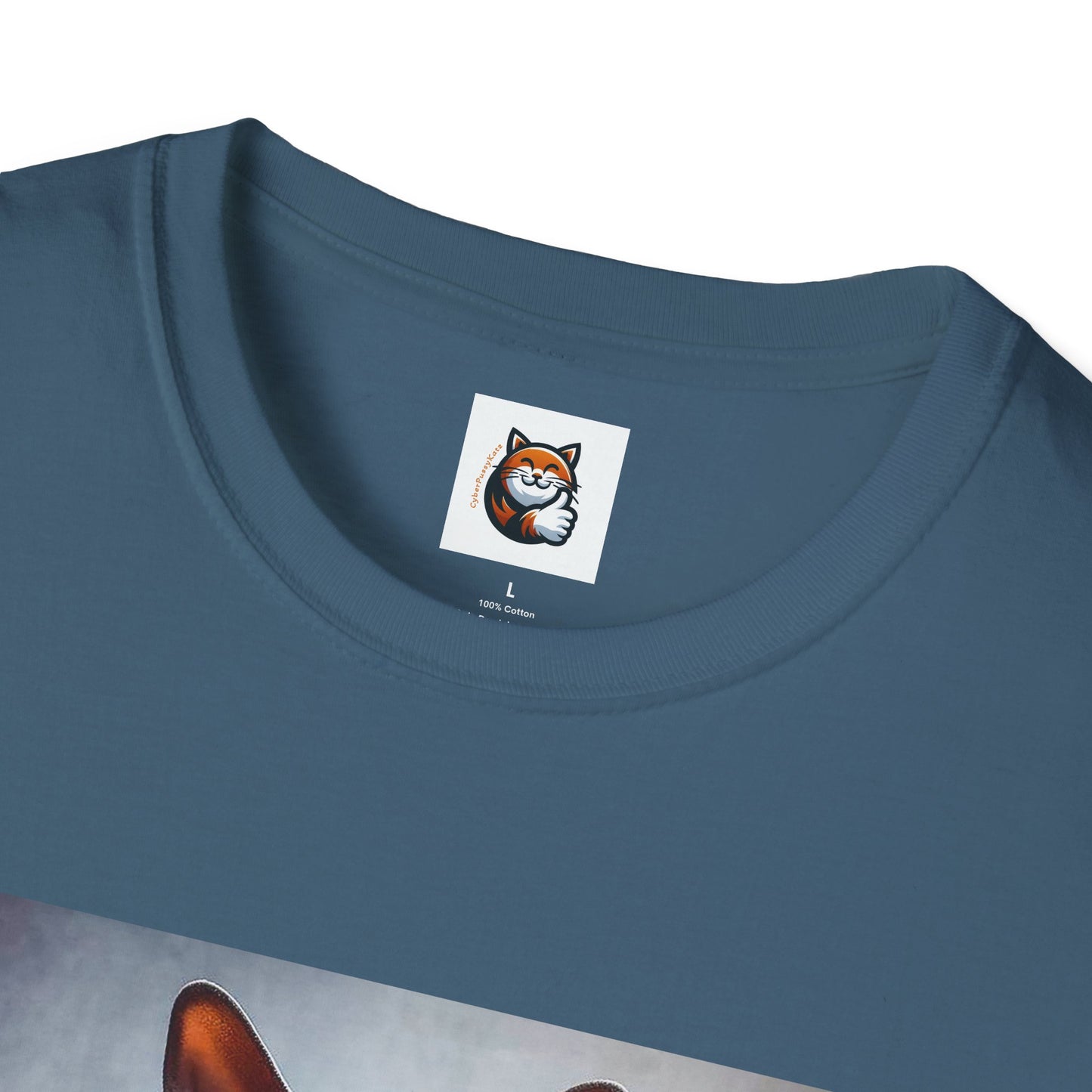 Devon Rex Cat Unisex Softstyle T-Shirt