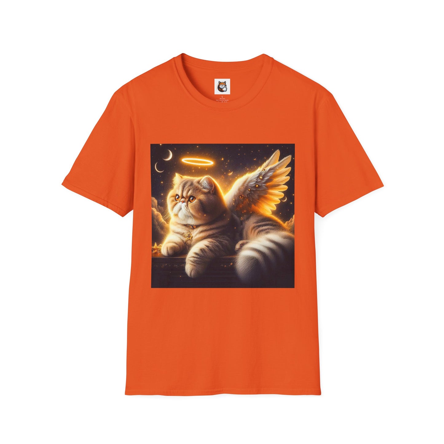 Exotic Shorthair Cat Unisex Softstyle T-Shirt