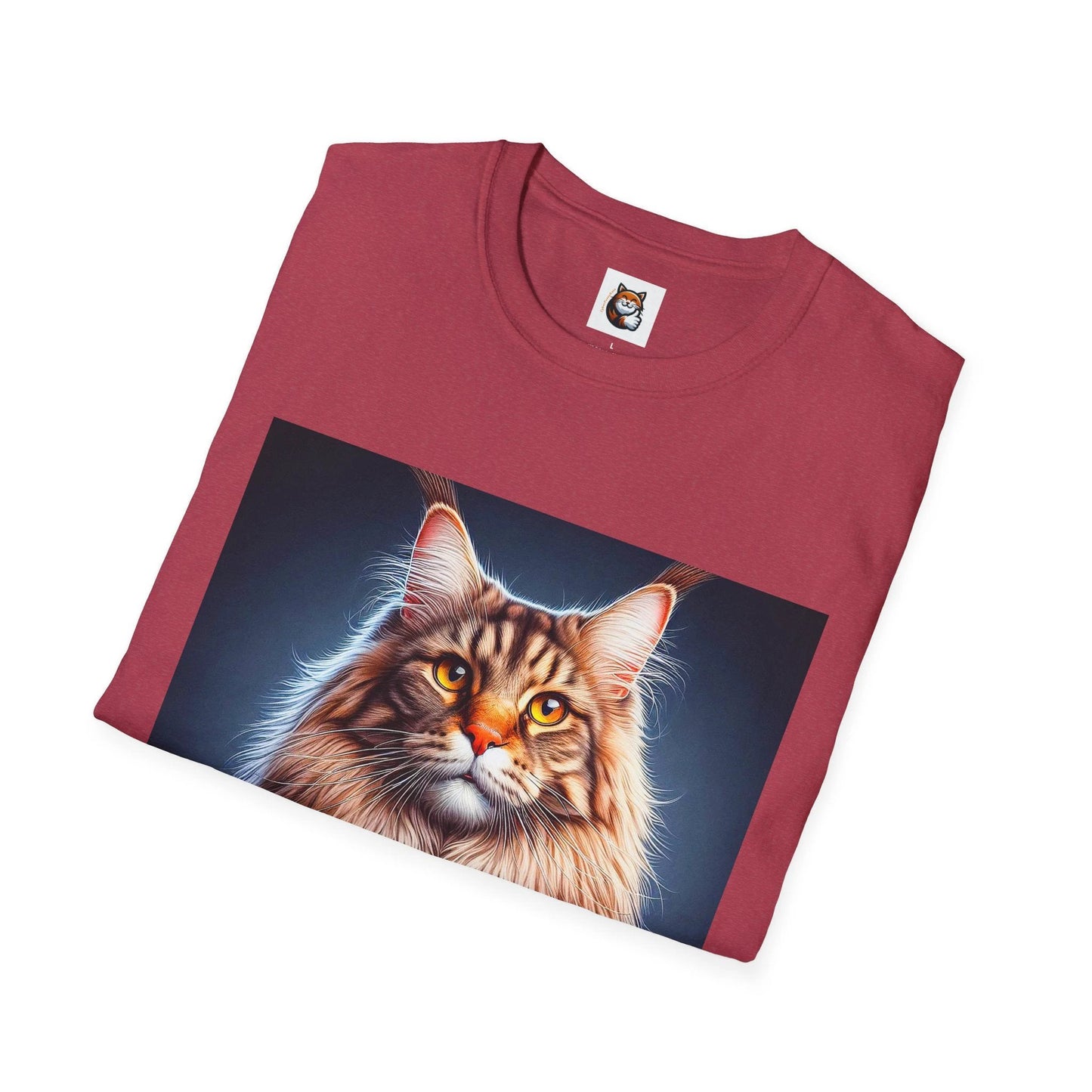 Maine Coon Unisex Softstyle T-Shirt by Printify