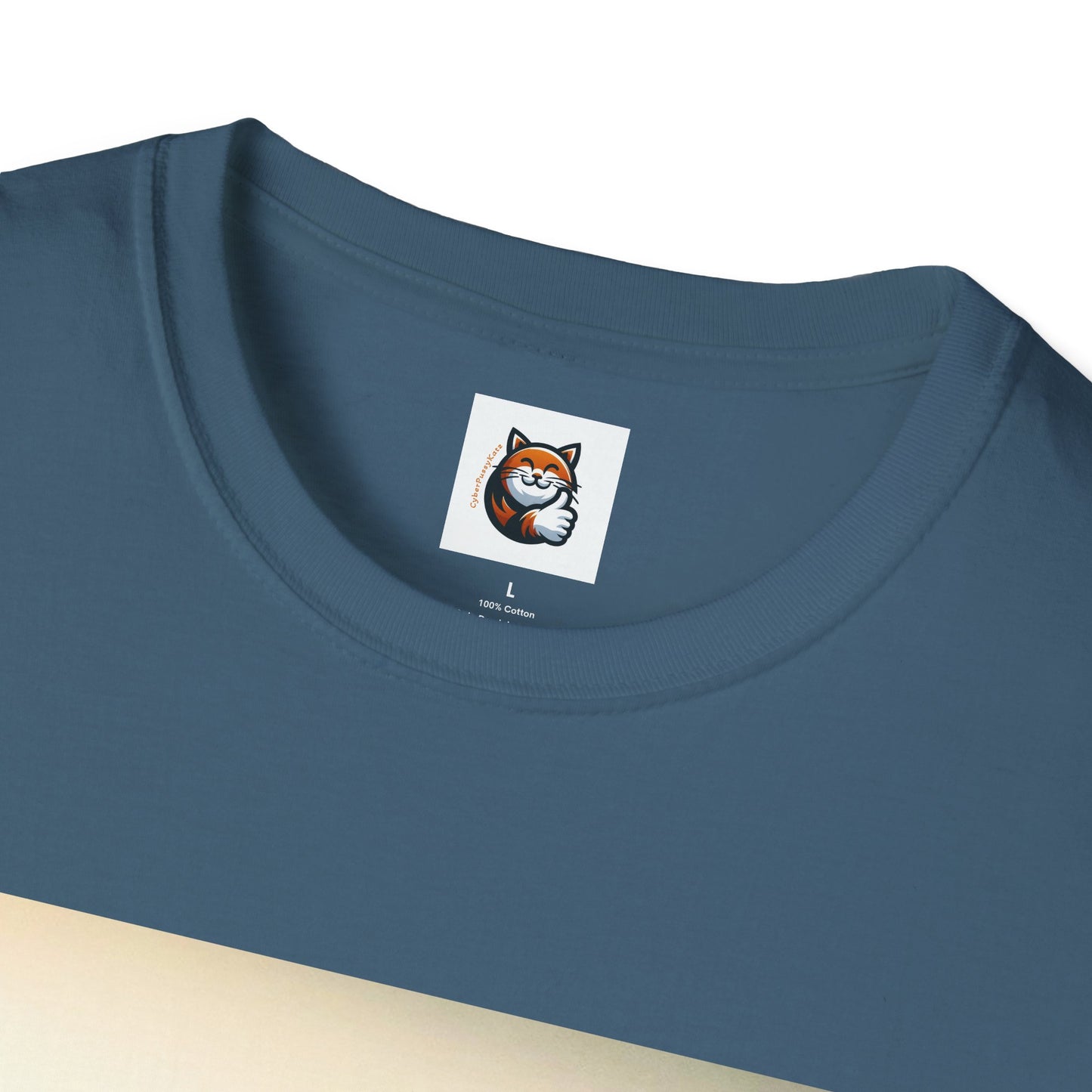 Wacky Persian Cat Unisex Softstyle T-Shirt