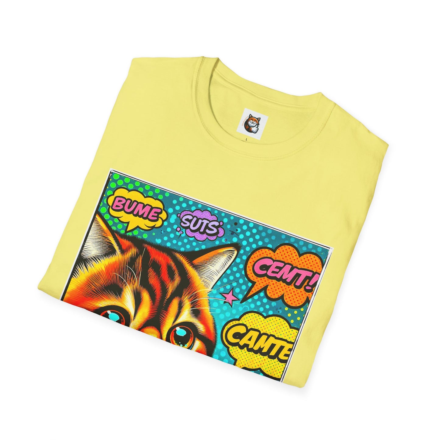 Exotic Shorthair Cat Unisex Softstyle T-Shirt