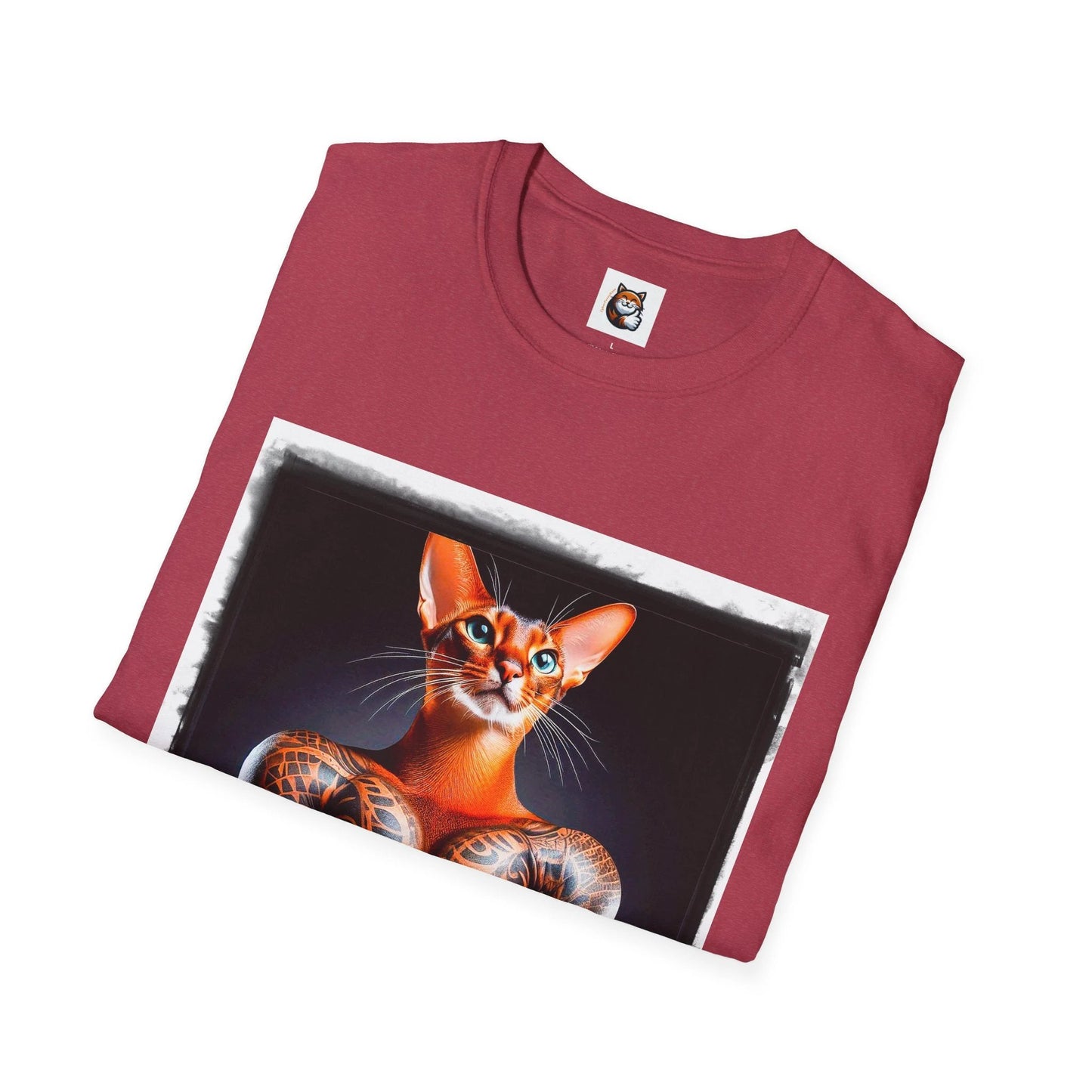 Abyssinian Unisex T-Shirt - Unique Cat Lover Tee by Printify