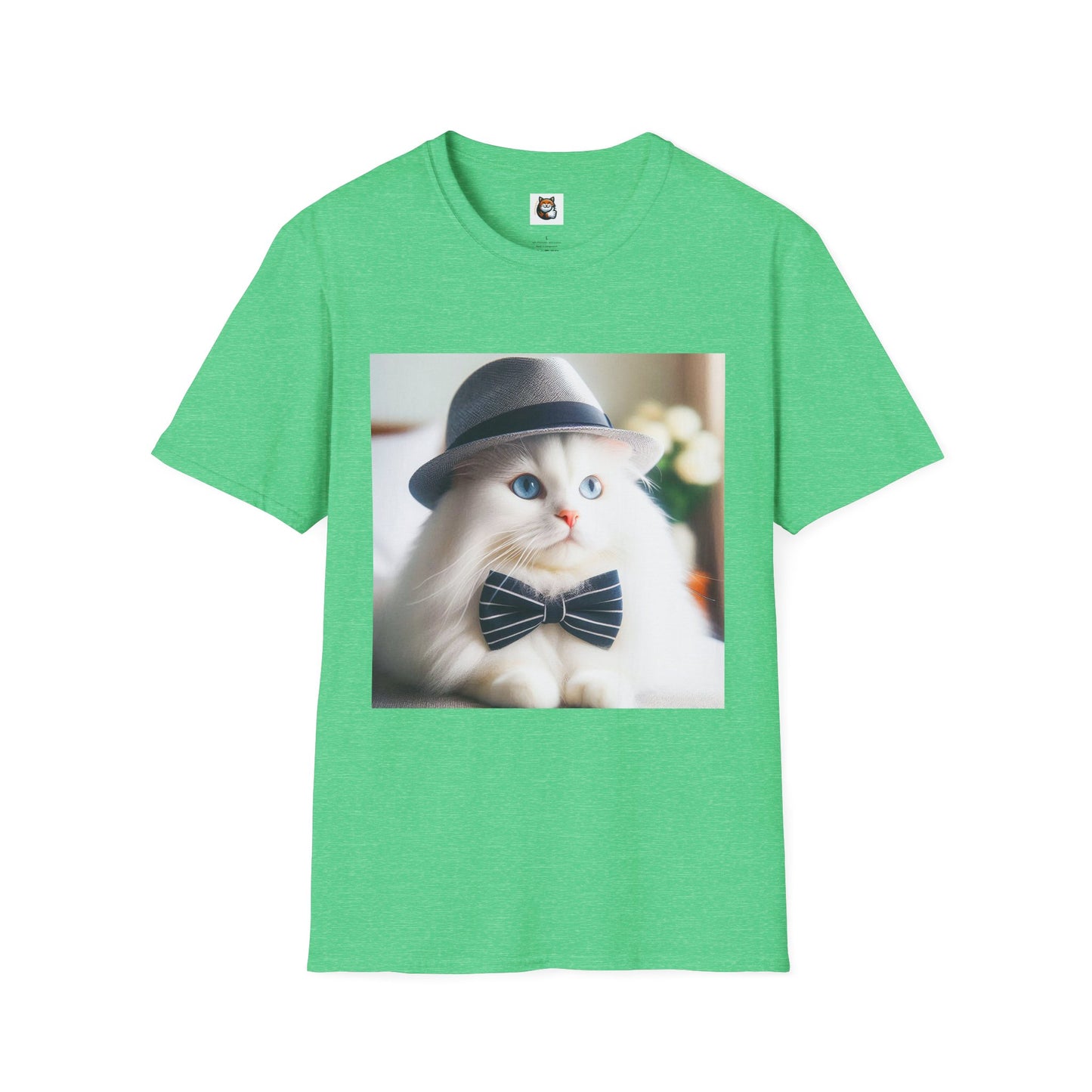 Siberian Cat bow tie cutie shirt