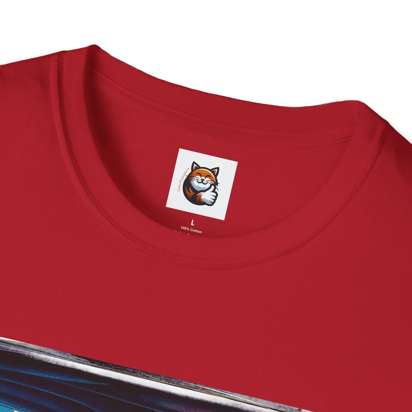 Wacky American friends driving Unisex Softstyle T-Shirt