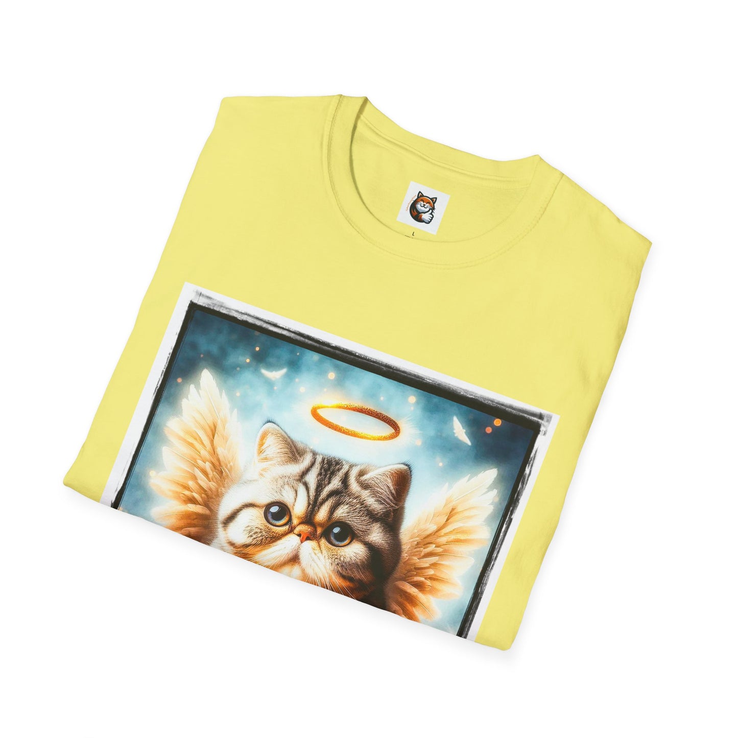 Exotic Shorthair Cat Unisex Softstyle T-Shirt