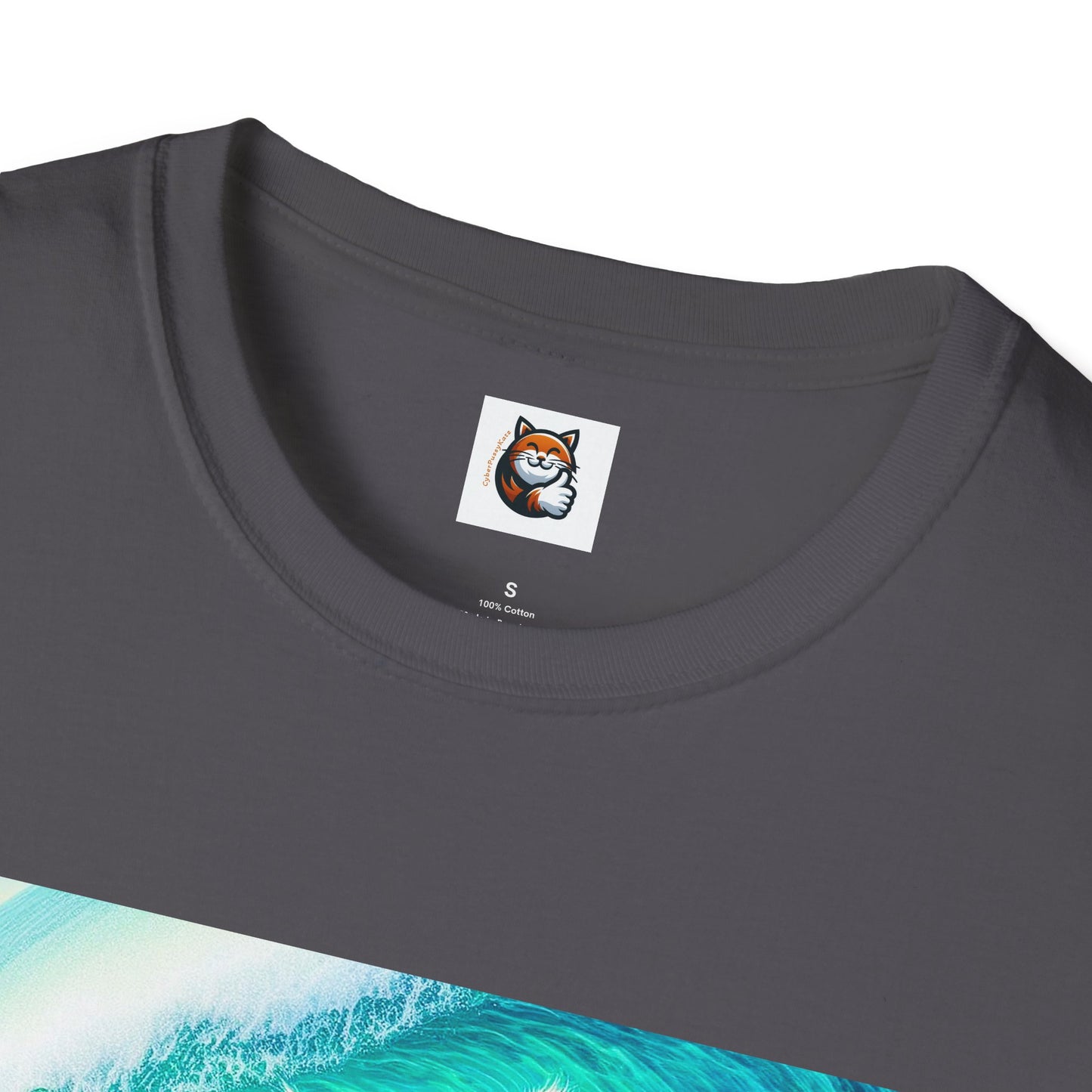 Siberian Cat surfs up shirt