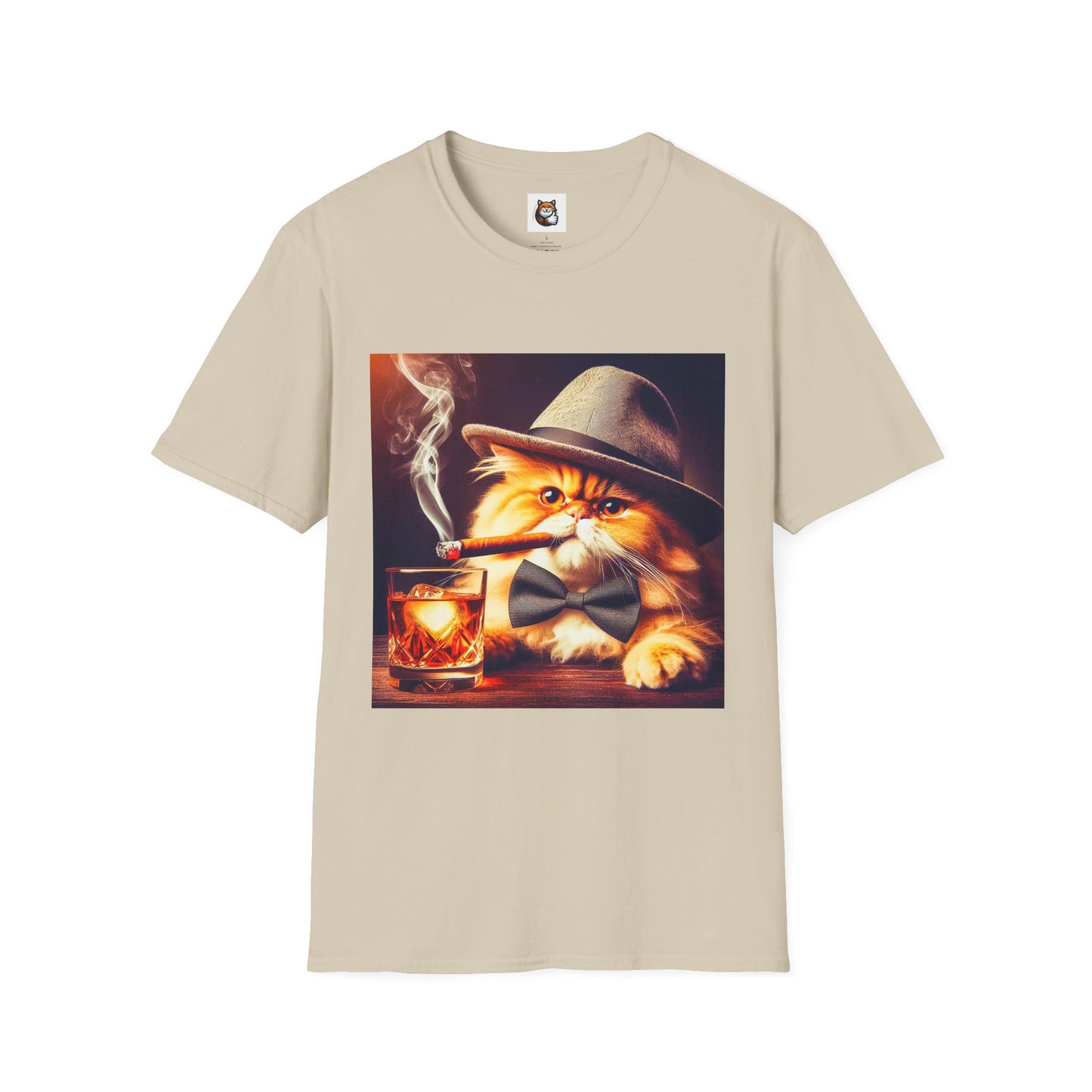Persian Cat Unisex Softstyle T-Shirt