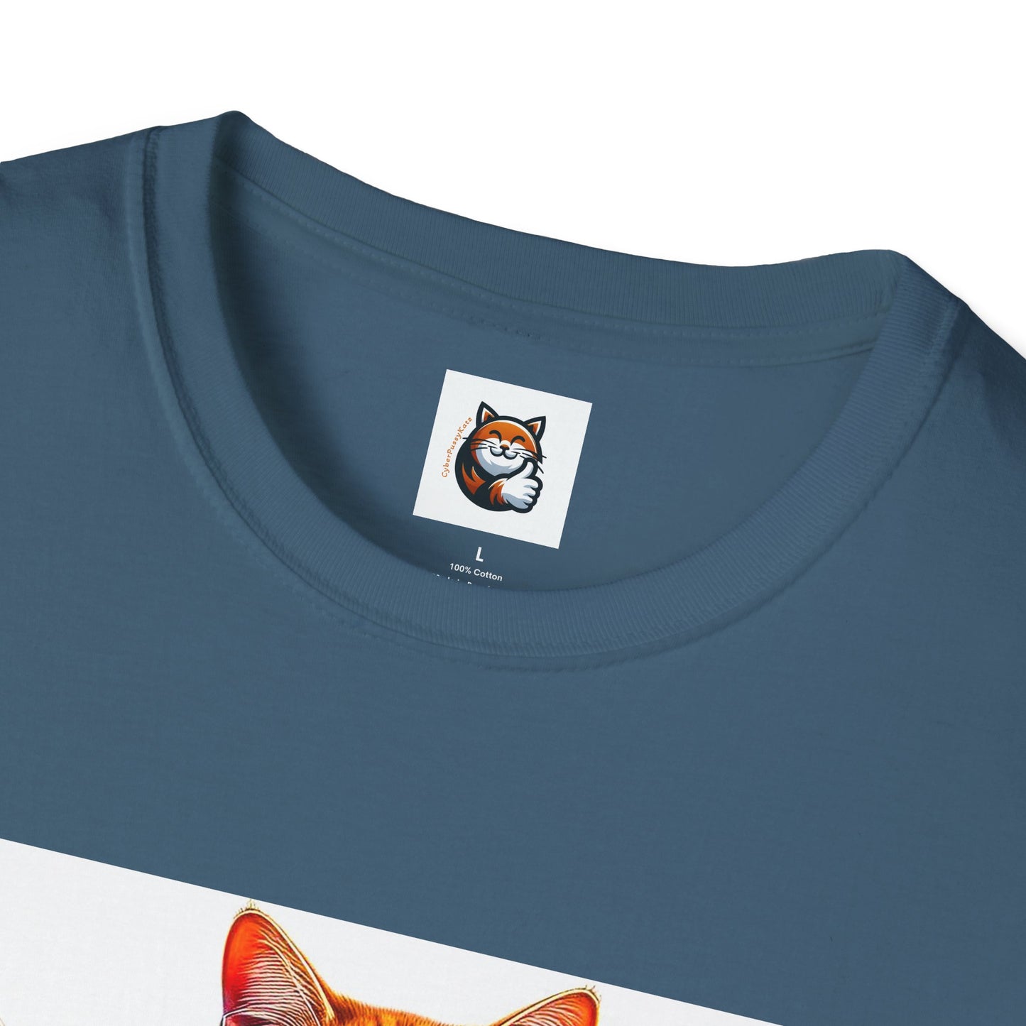 Domestic Cat Unisex Surfer T-Shirt