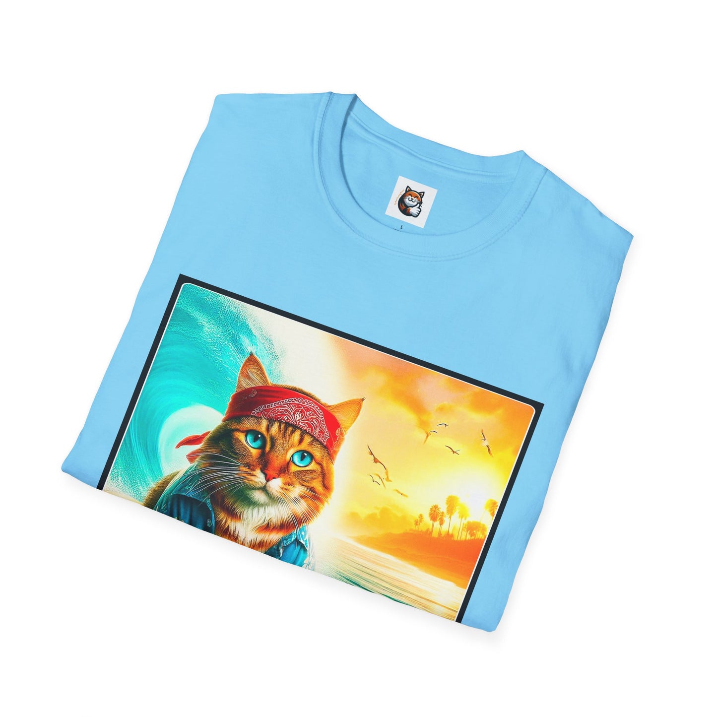 Domestic Cat Unisex Softstyle T-Shirt