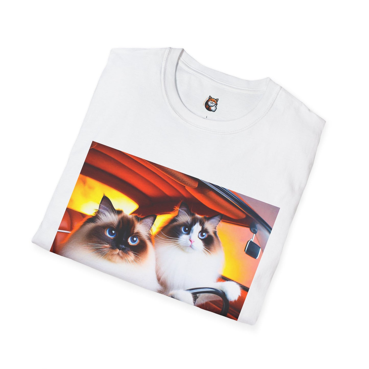 Wacky Ragdoll Unisex Softstyle T-Shirt