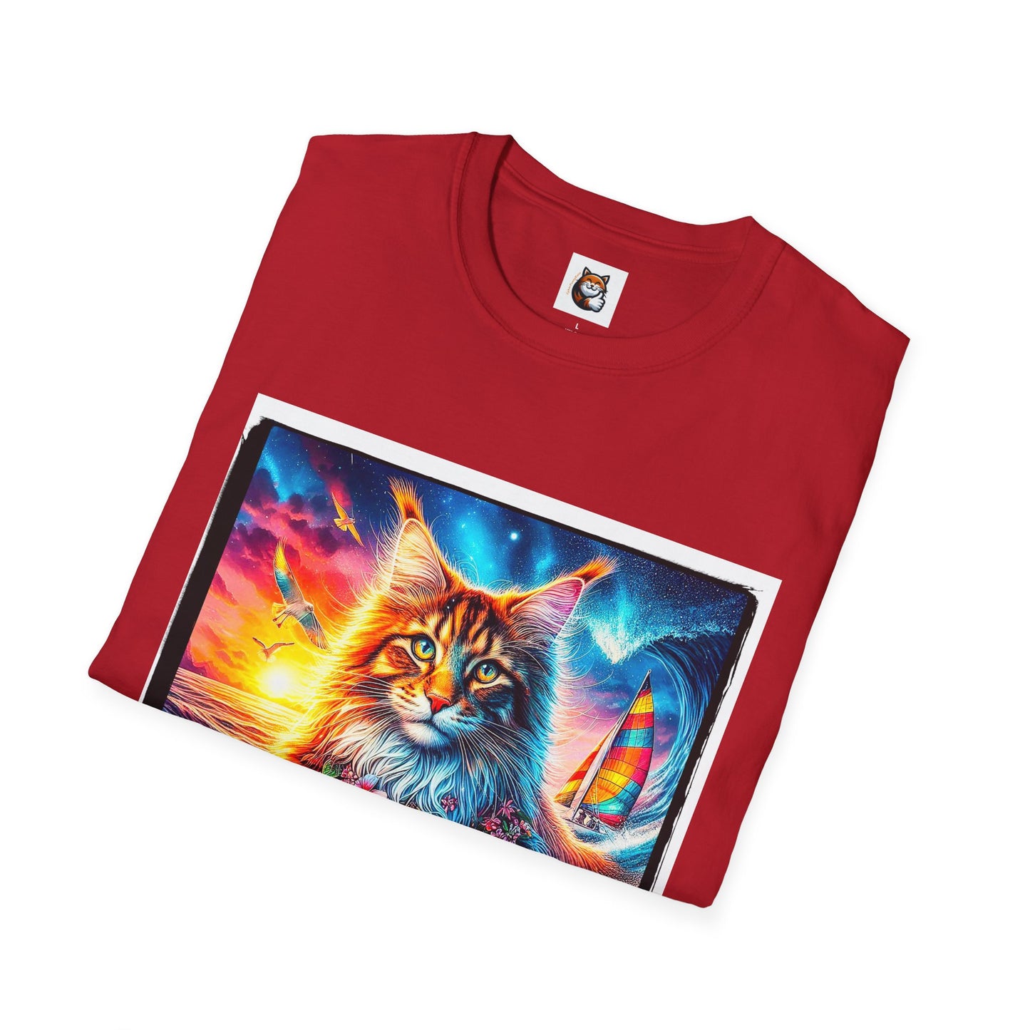 Maine Coon Unisex Softstyle T-Shirt