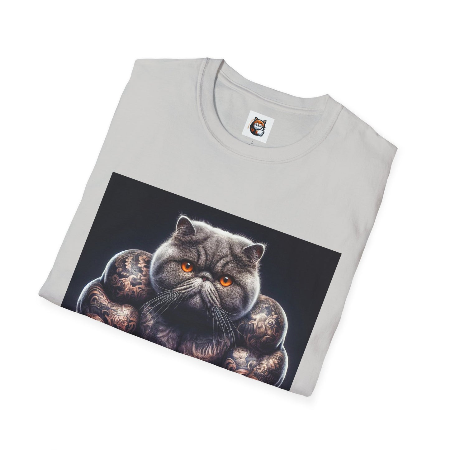 Exotic Shorthair Cat Unisex Softstyle T-Shirt