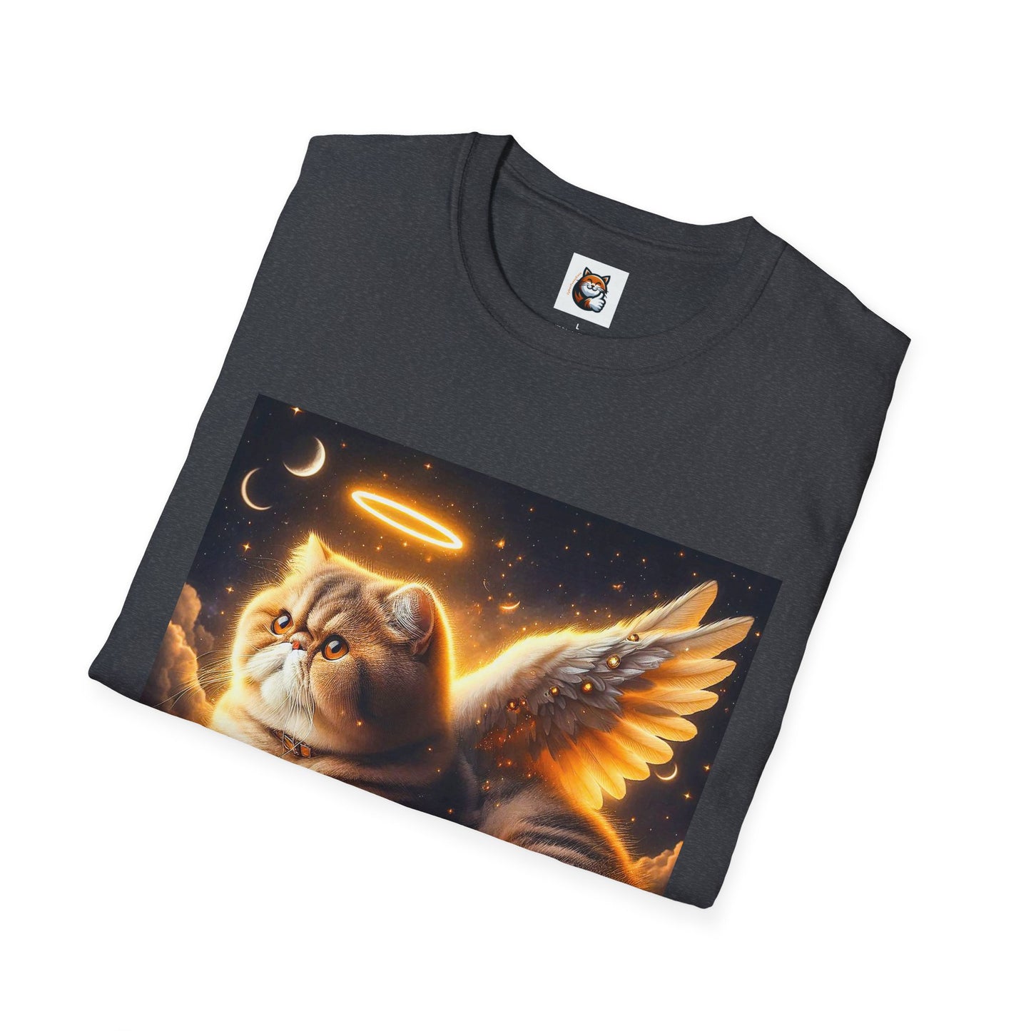 Exotic Shorthair Cat Unisex Softstyle T-Shirt