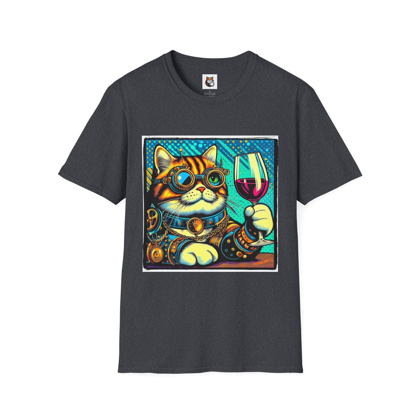 Domestic Cat Unisex Softstyle T-Shirt