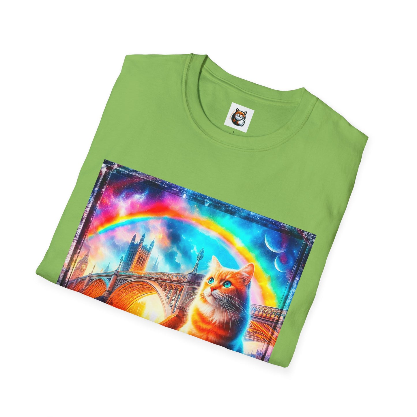 Domestic Cat Unisex Softstyle T-Shirt