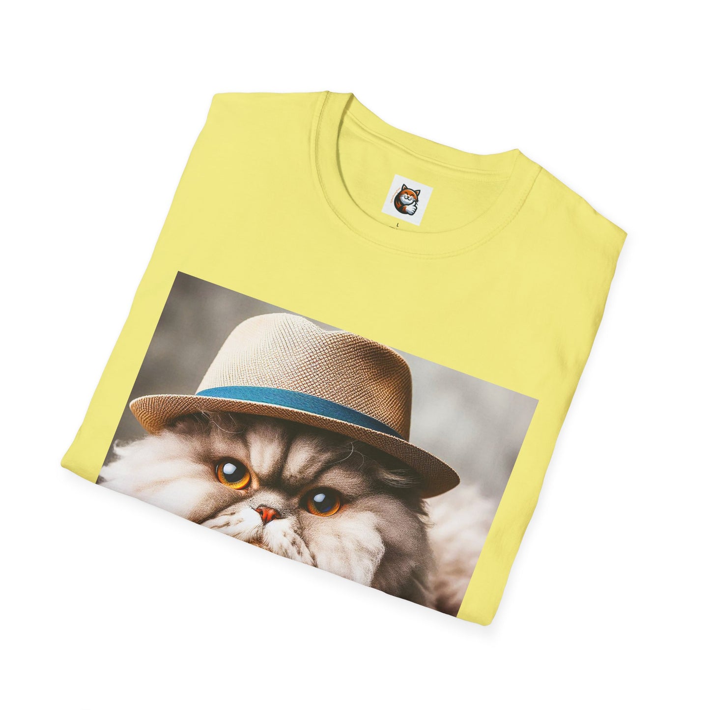 Selkirk Rex Cat T-Shirt top hat and bow tie