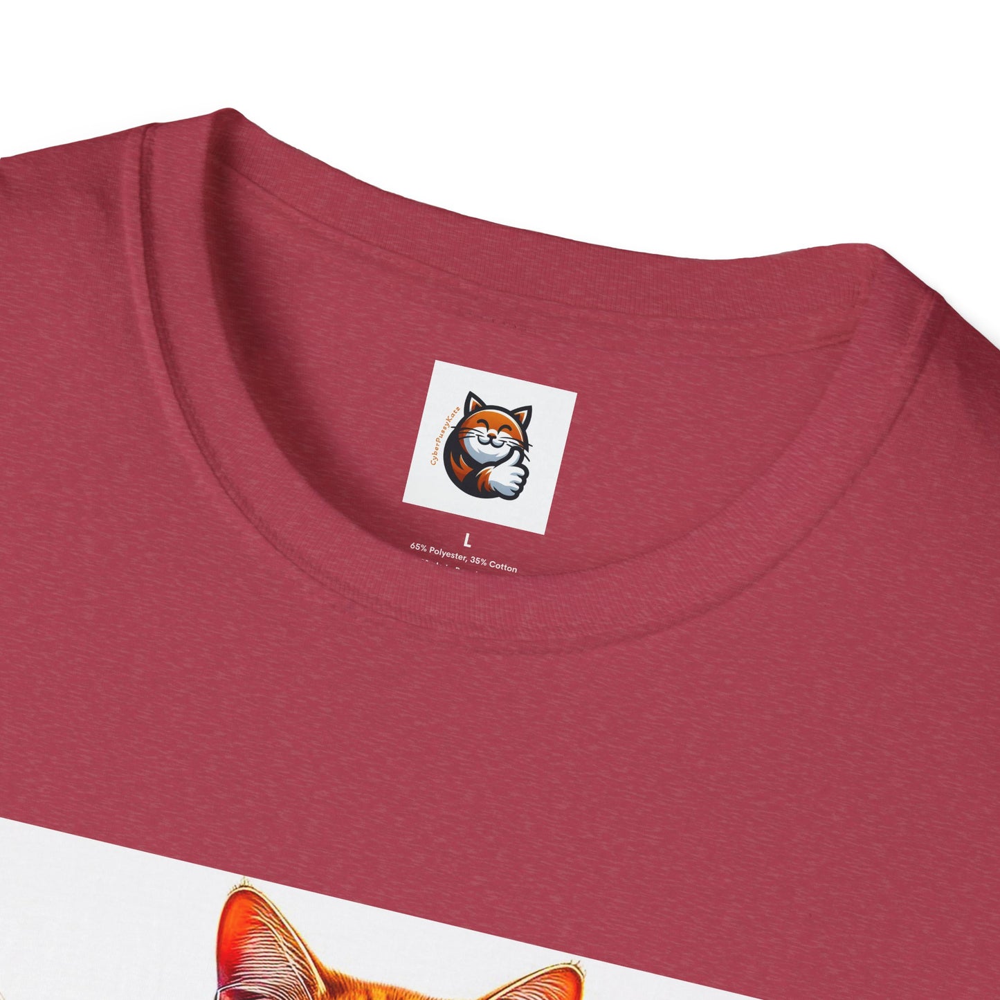 Domestic Cat Unisex Surfer T-Shirt