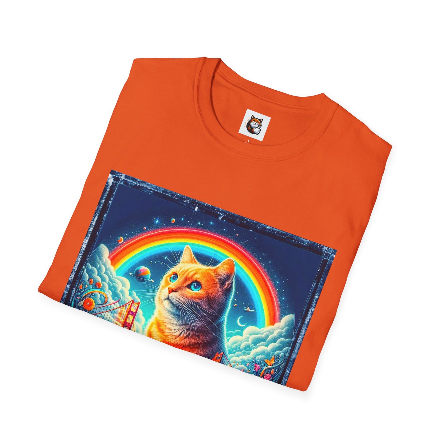 Domestic Cat Unisex Softstyle T-Shirt