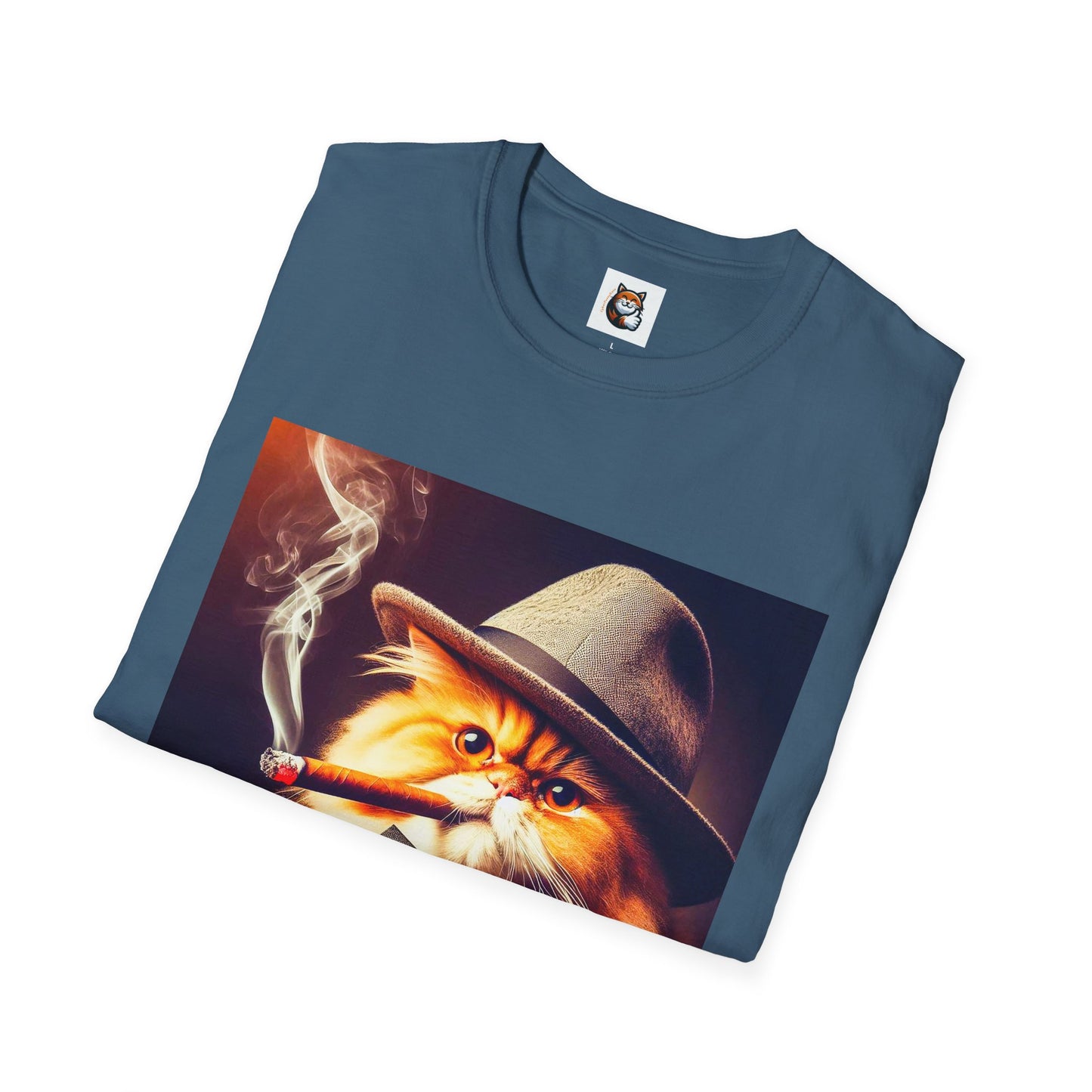 Persian Cat Unisex Softstyle T-Shirt