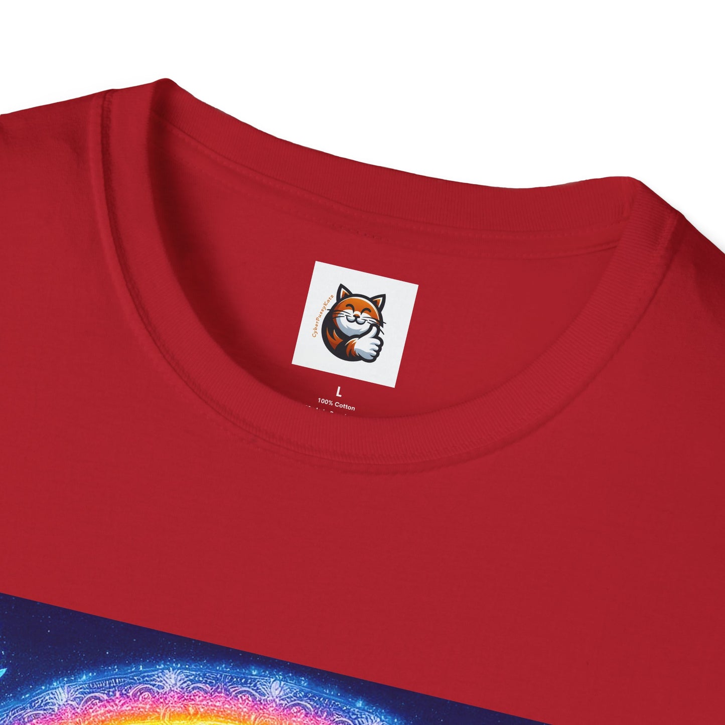 Russian Blue Cat rainbow T-Shirt