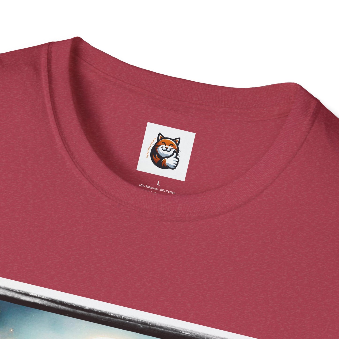 Devon Rex wings Unisex Softstyle T-Shirt