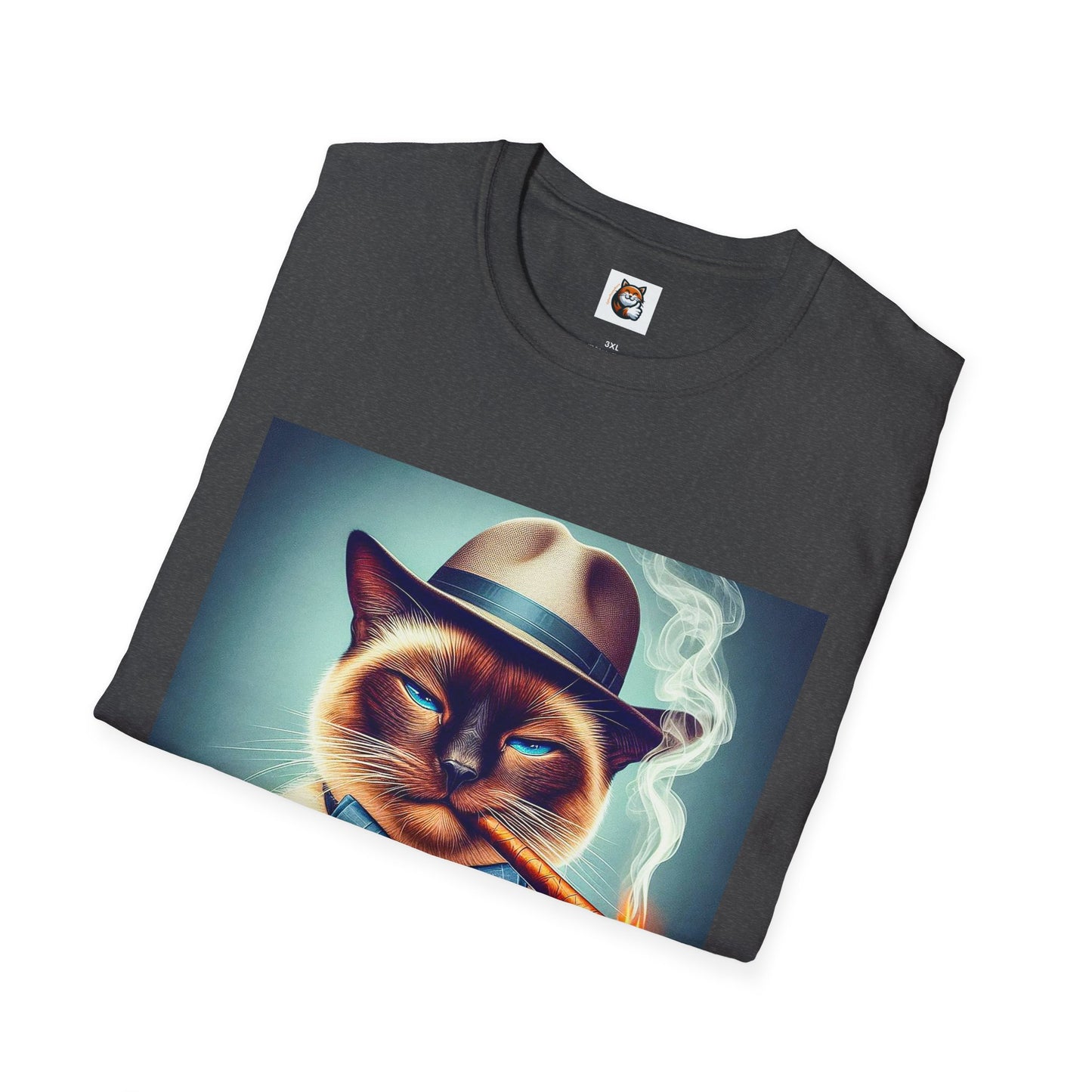 Siamese Cat smoking shirt