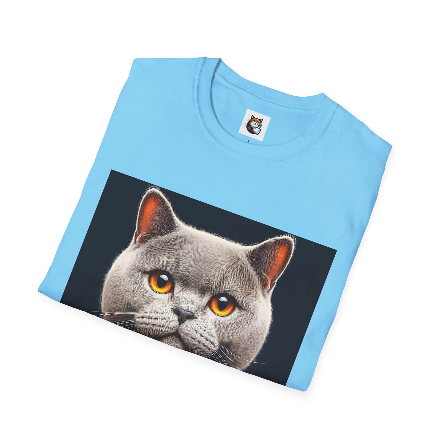 British Shorthair Unisex Softstyle T-Shirt