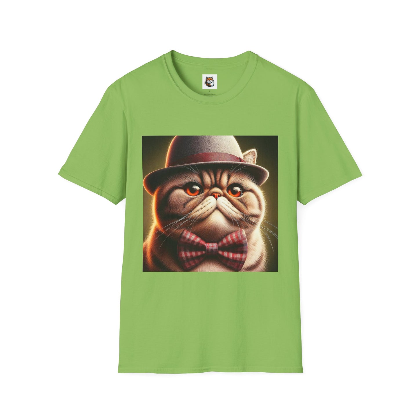 Exotic Shorthair Cat Unisex Softstyle T-Shirt
