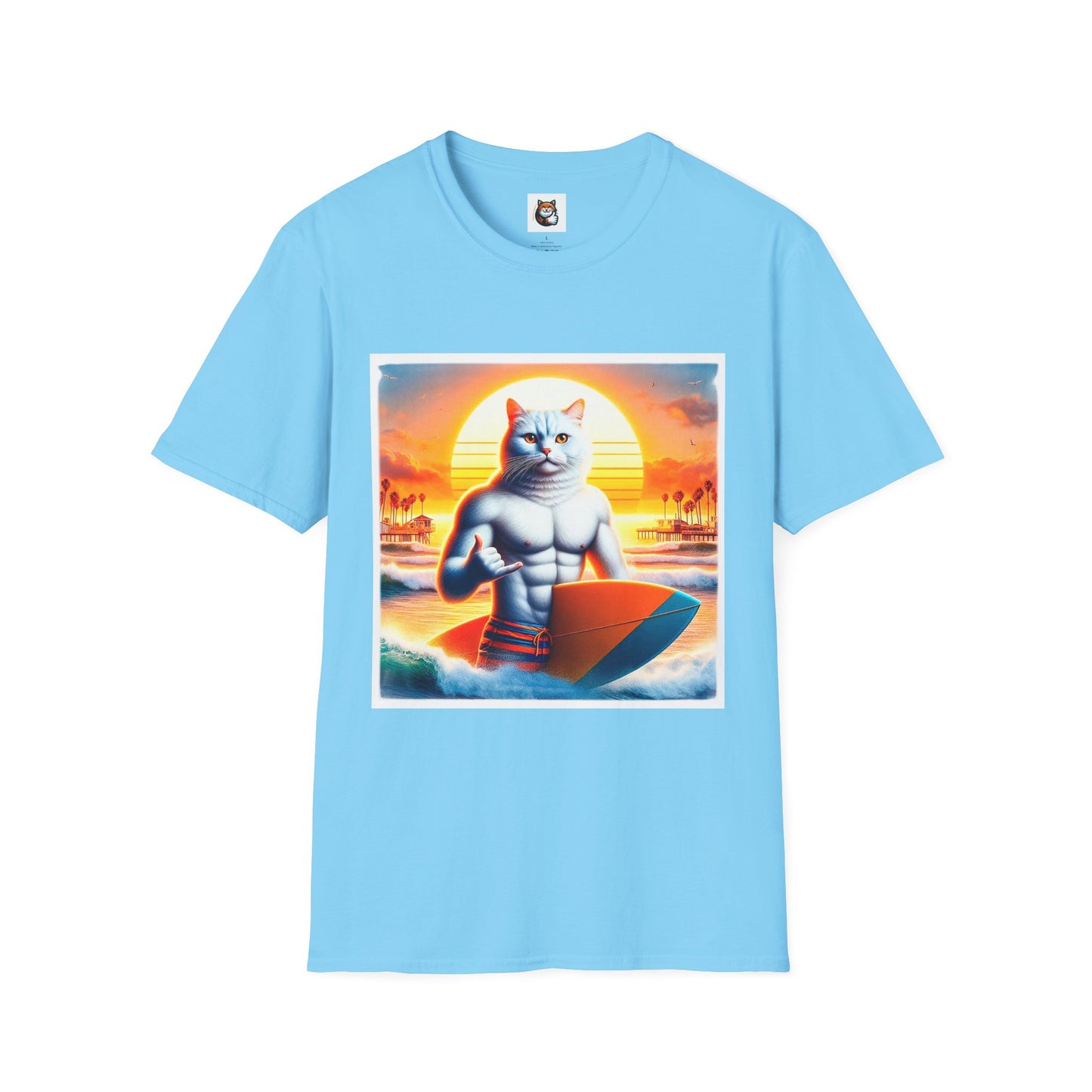 Domestic Cat Unisex Softstyle T-Shirt