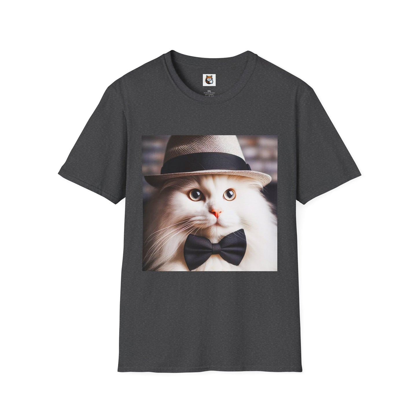 Siberian Cat black bow tie