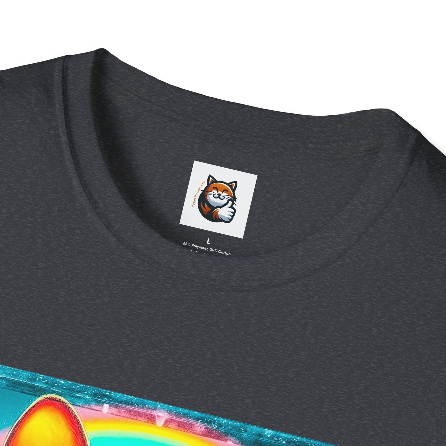 Devon Rex Cat Unisex Softstyle T-Shirt
