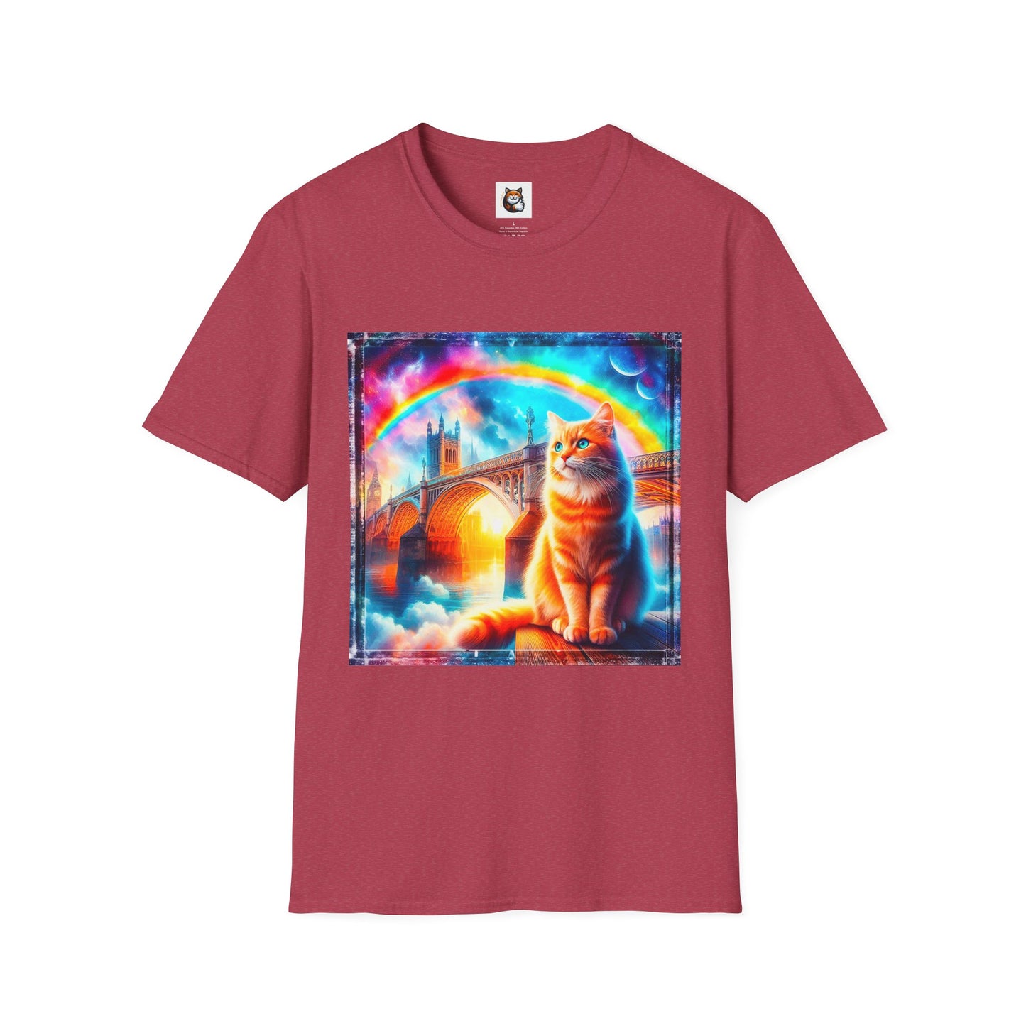 Domestic Cat Unisex Softstyle T-Shirt