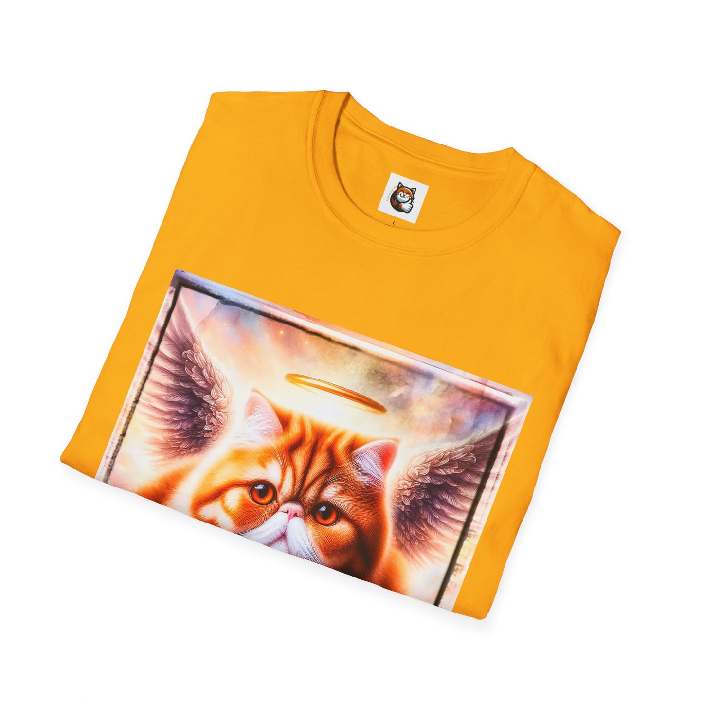 Exotic Shorthair Cat Unisex Softstyle T-Shirt