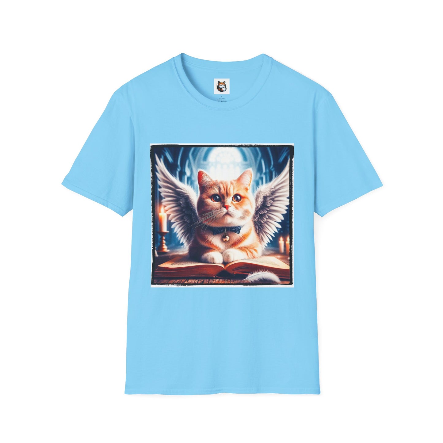 Domestic Cat Angel and clouds T-Shirt