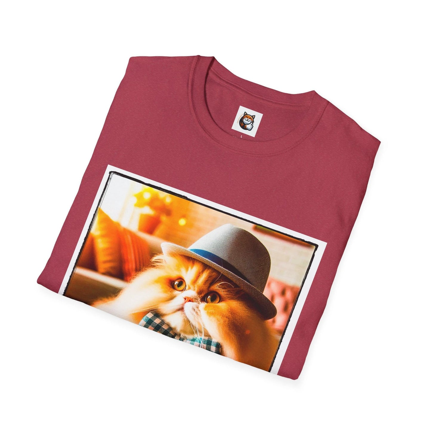 Persian Cat Unisex Softstyle T-Shirt by Printify