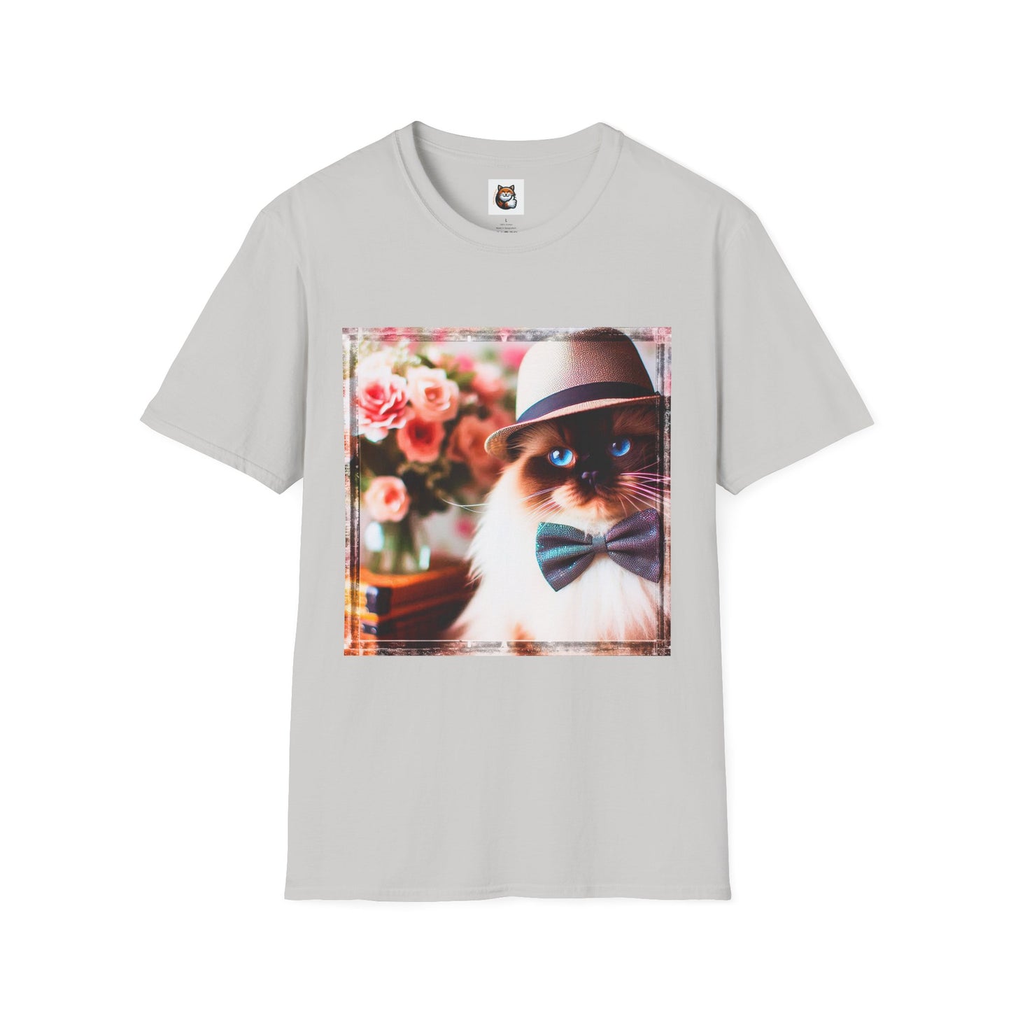 Ragdoll Unisex bow tie and hat T-Shirt