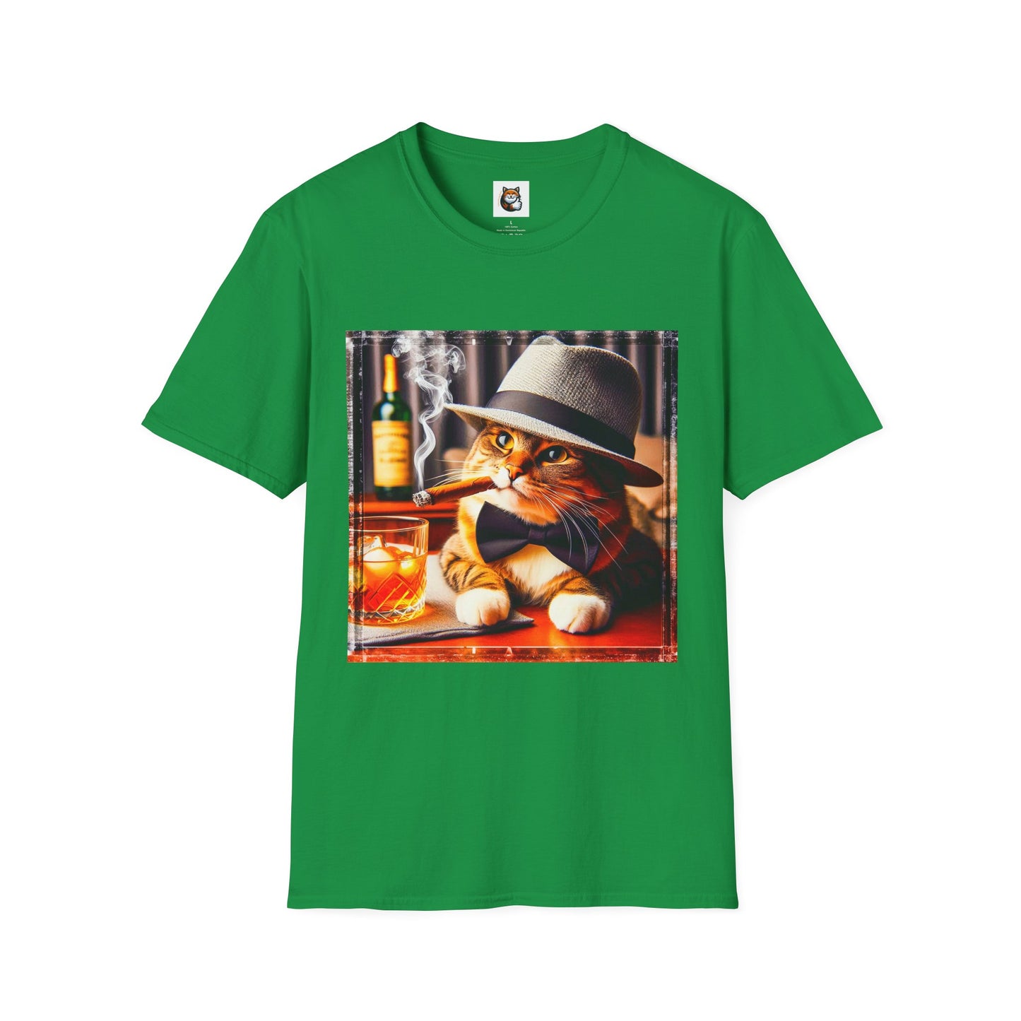 Domestic Cat Unisex Softstyle T-Shirt