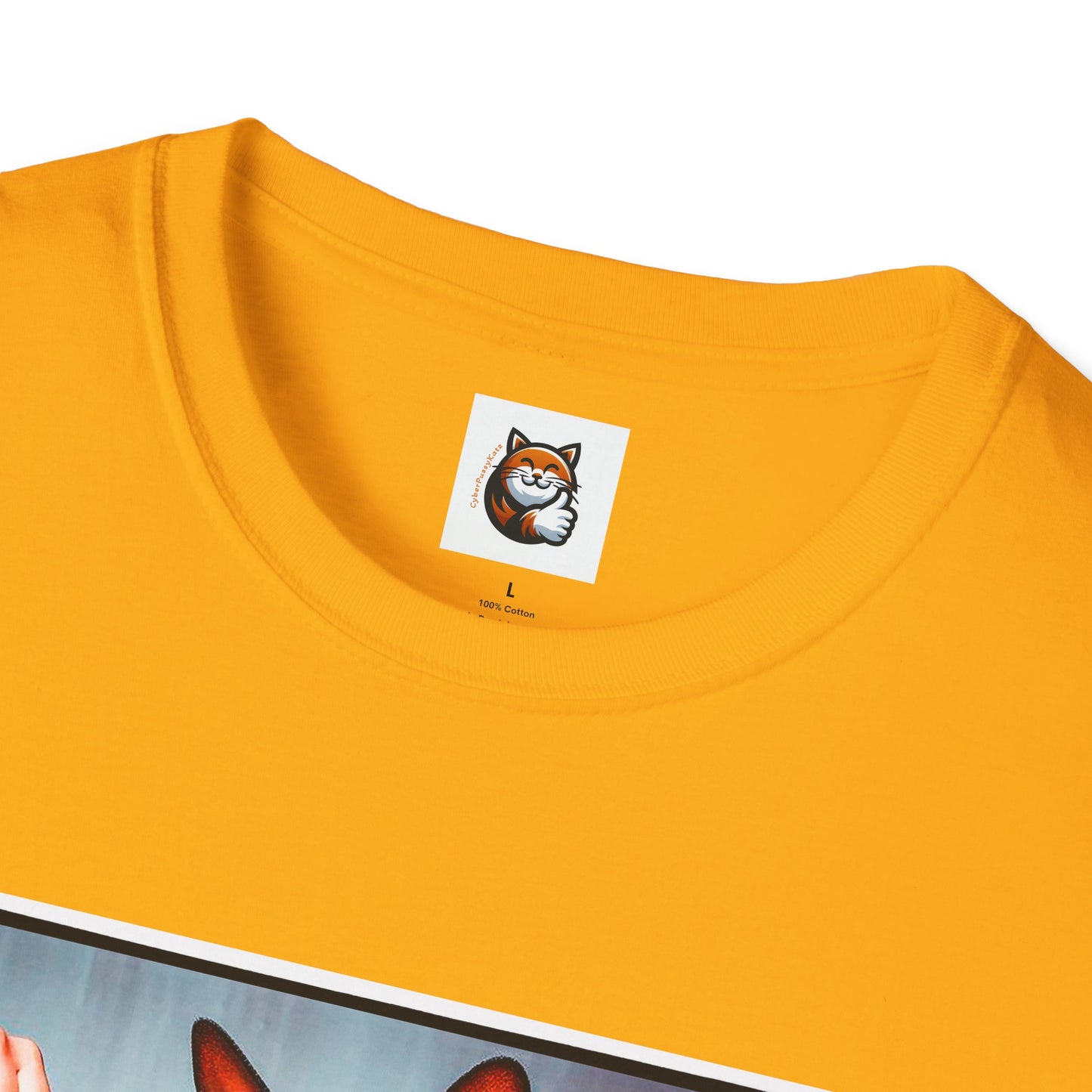 Devon Rex Cat Unisex Softstyle T-Shirt