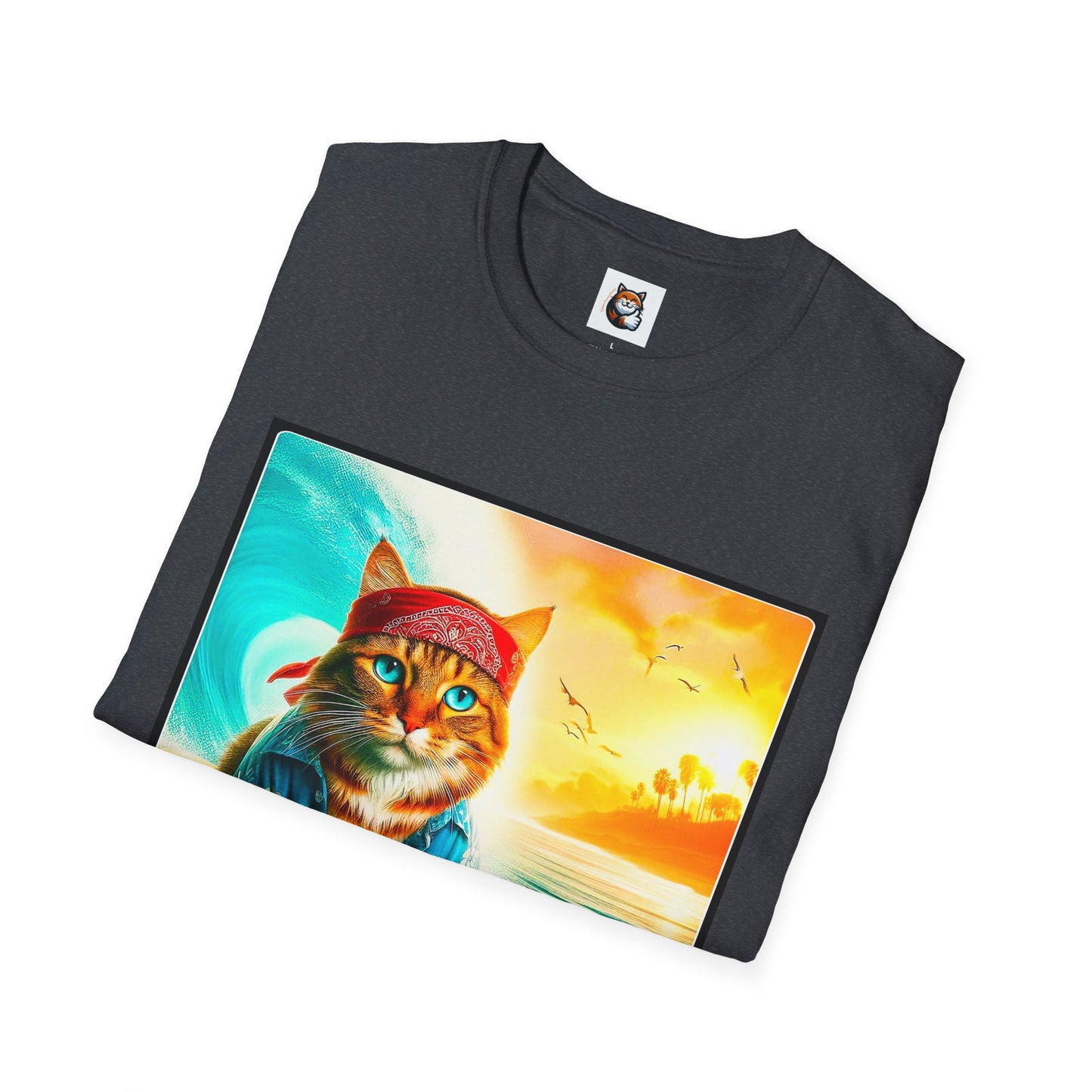 Domestic Cat Unisex Softstyle T-Shirt