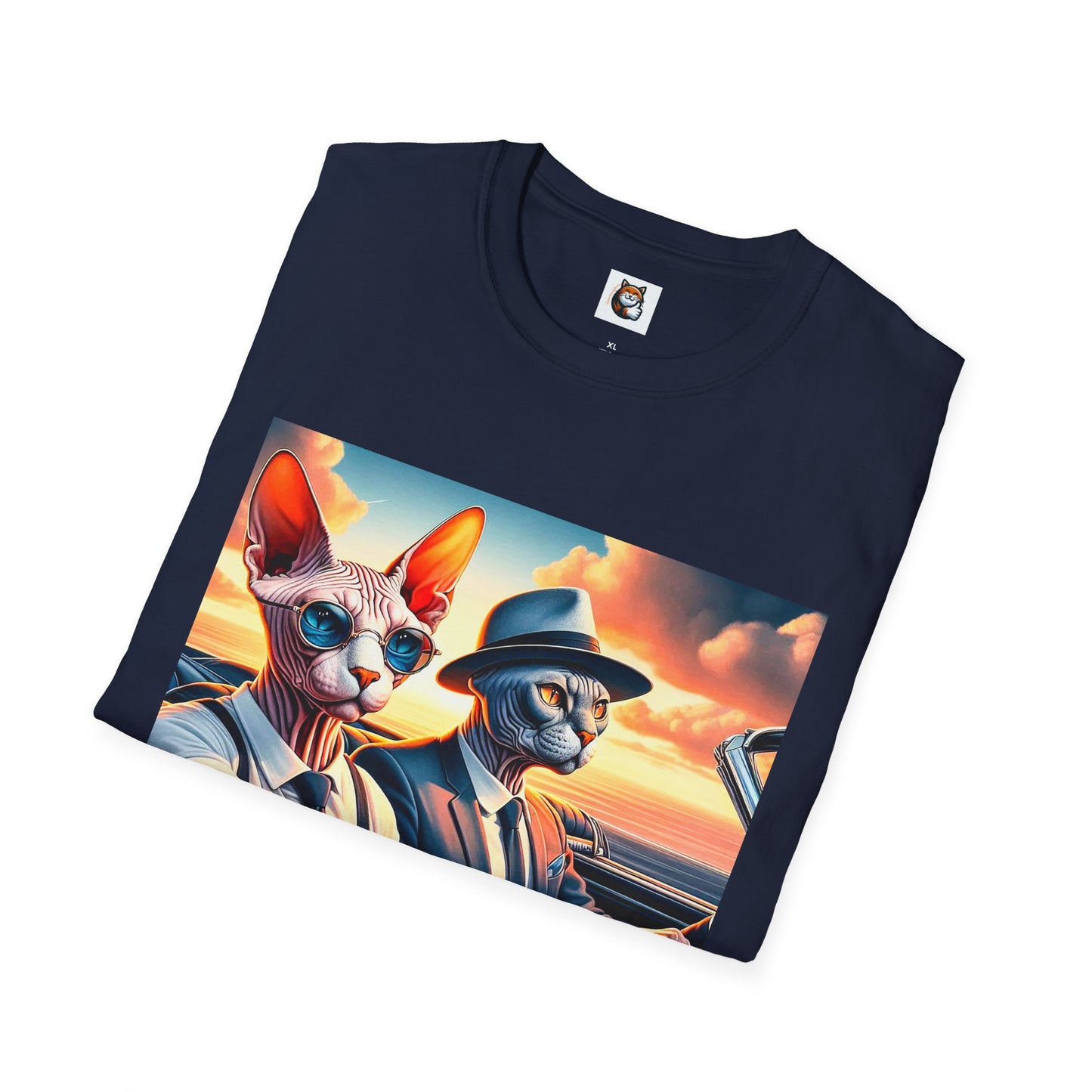 Wacky Sphynx Cat friends driving