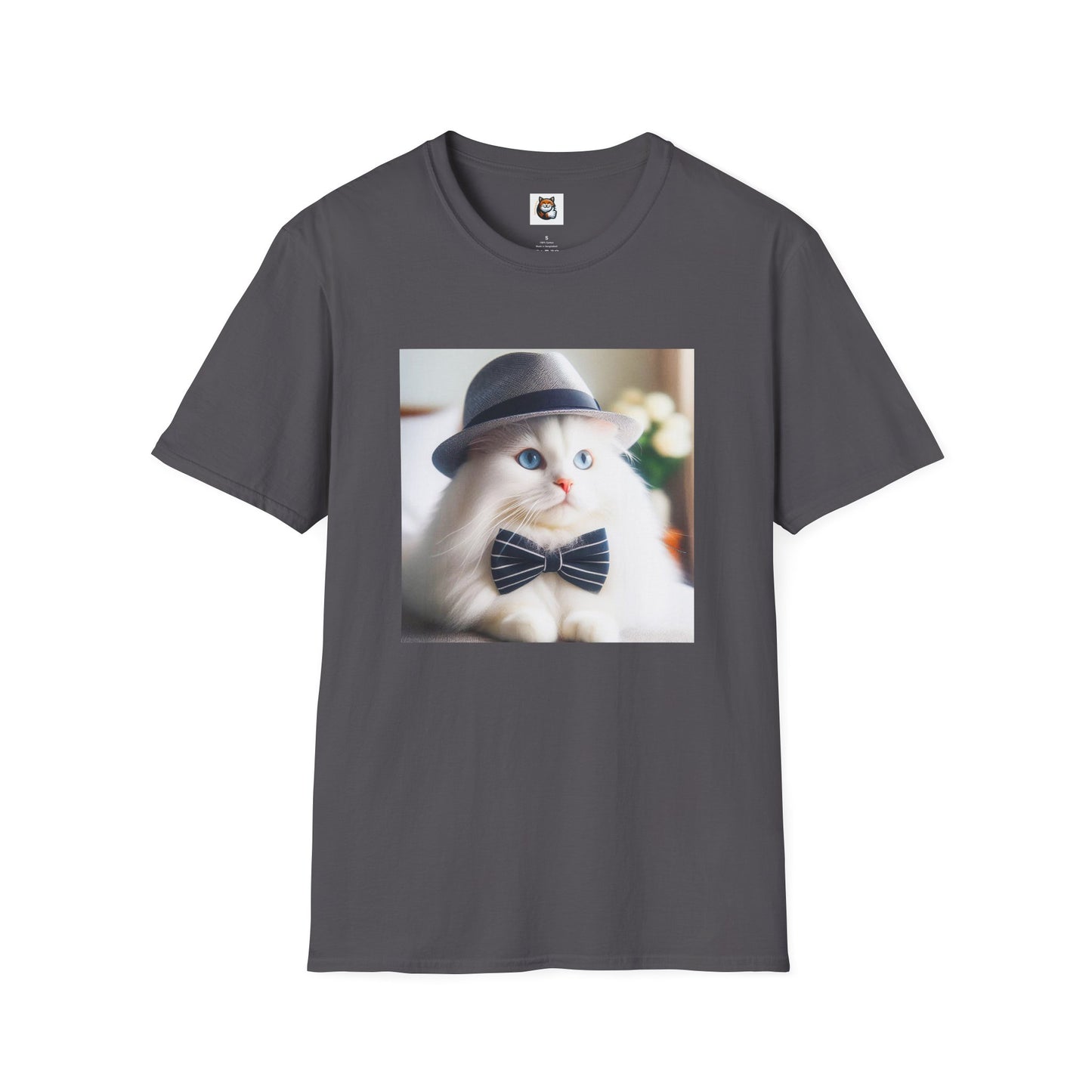 Siberian Cat bow tie cutie shirt