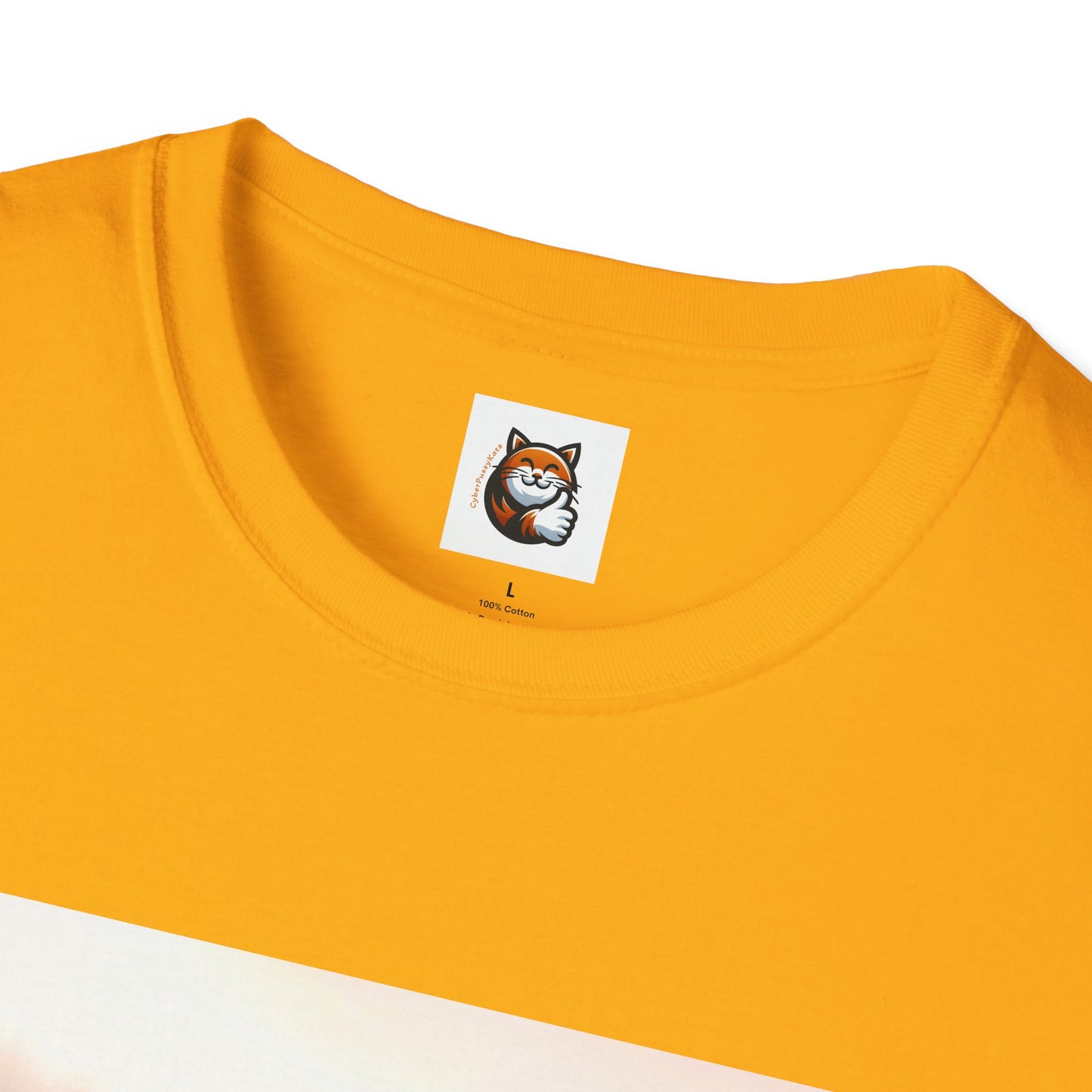 Wacky Persian Cat Unisex Softstyle T-Shirt