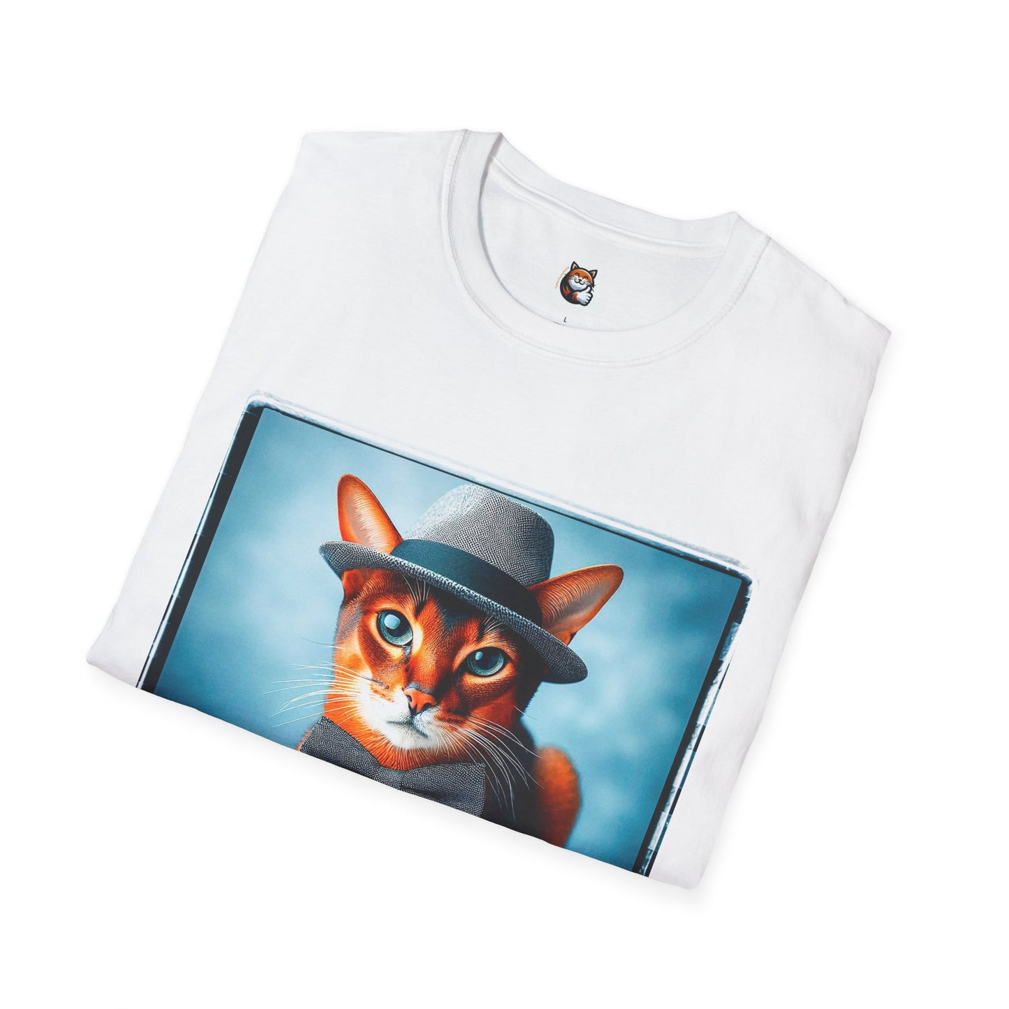 Abyssinian bow tie Softstyle T-Shirt
