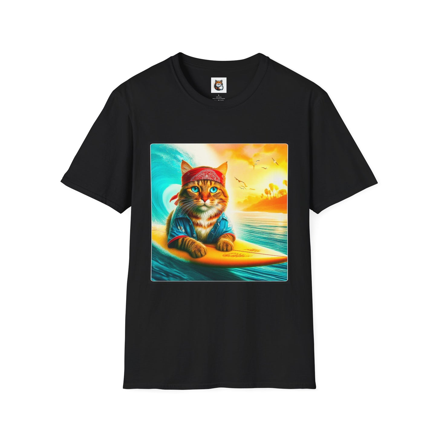 Domestic Cat Unisex Softstyle T-Shirt