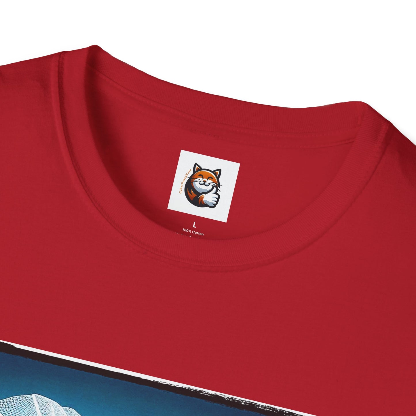 Wacky American Shorthair driving Softstyle T-Shirt