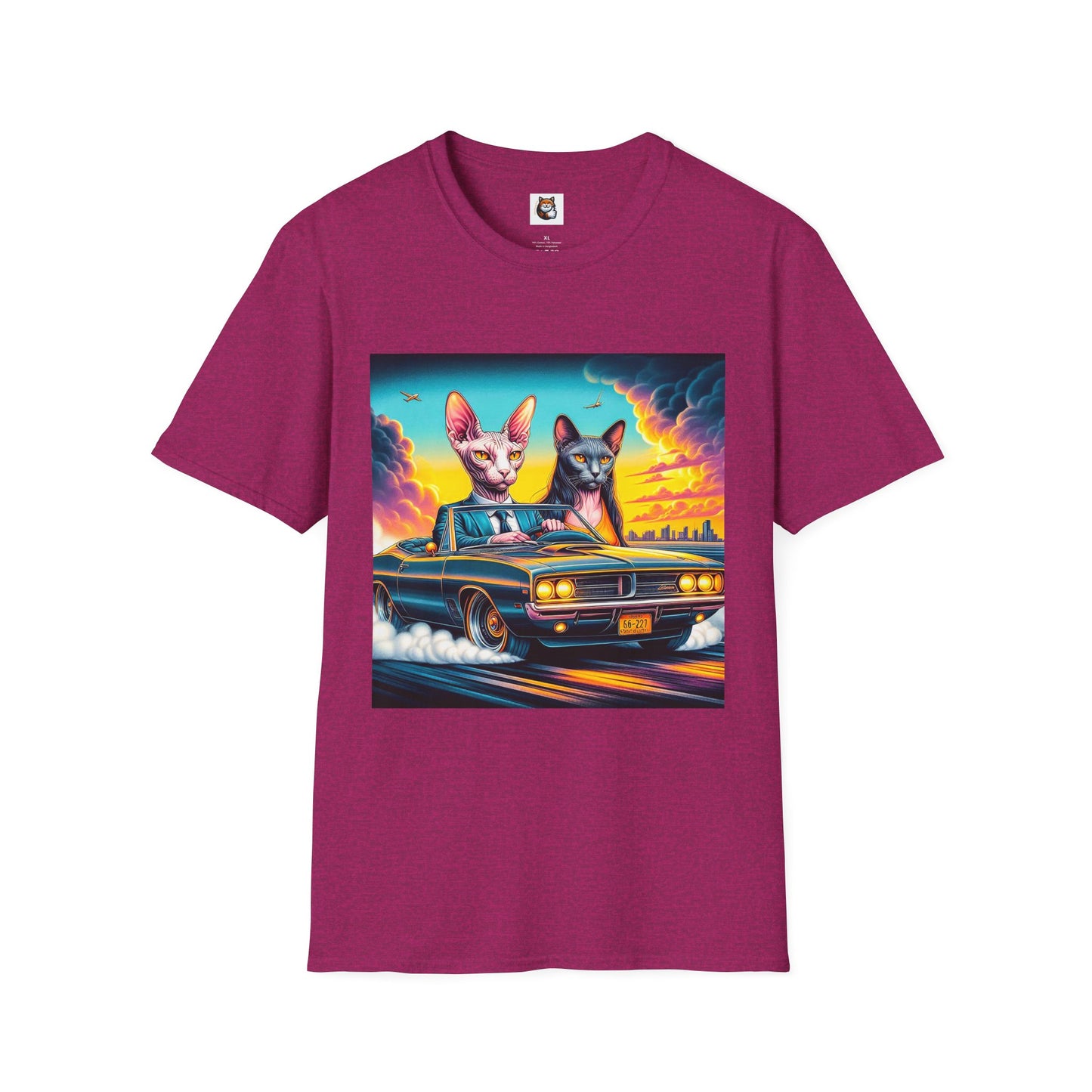 Wacky Sphynx Cat cats driving